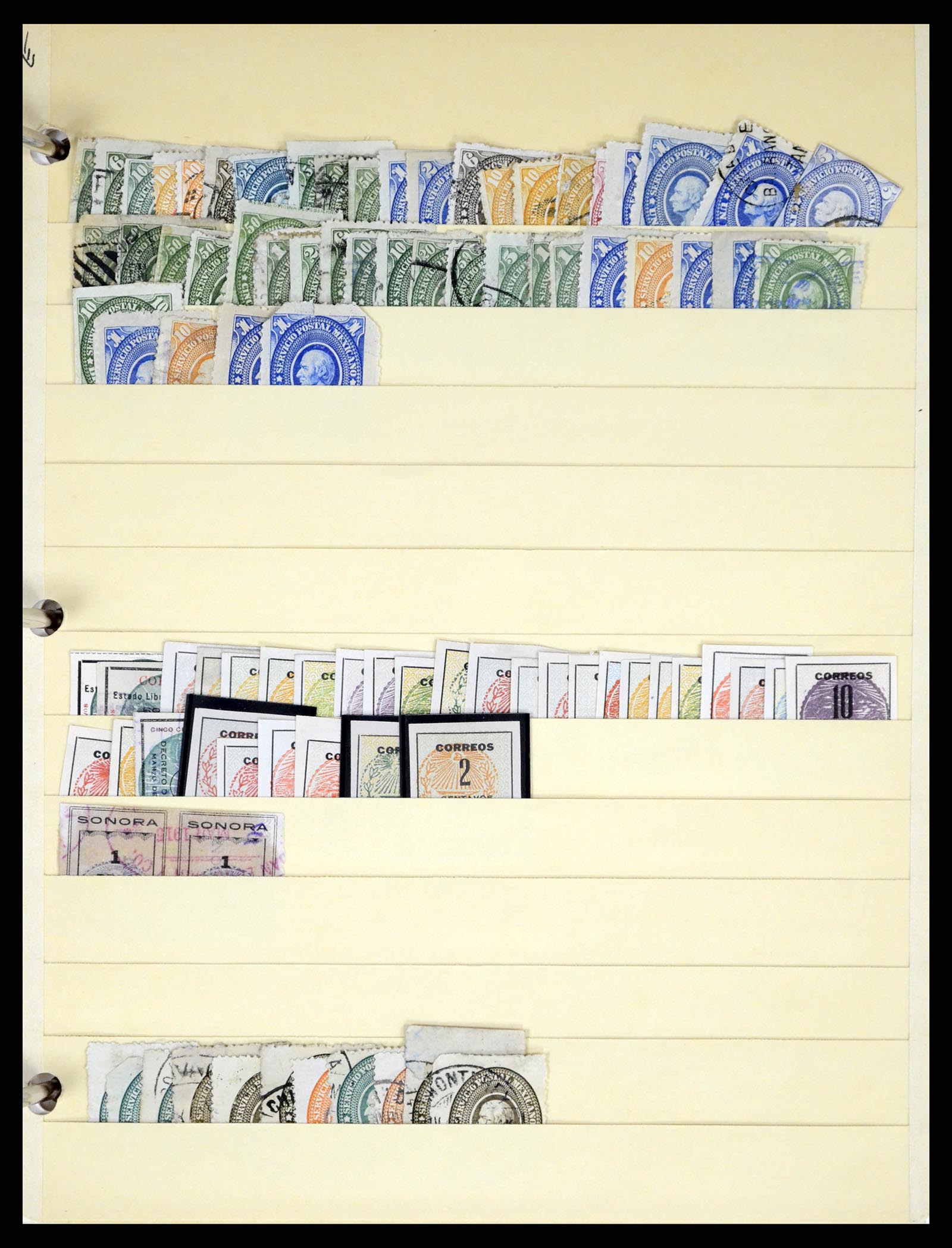 37704 0014 - Postzegelverzameling 37704 Centraal en Latijns Amerika 1855-2005.