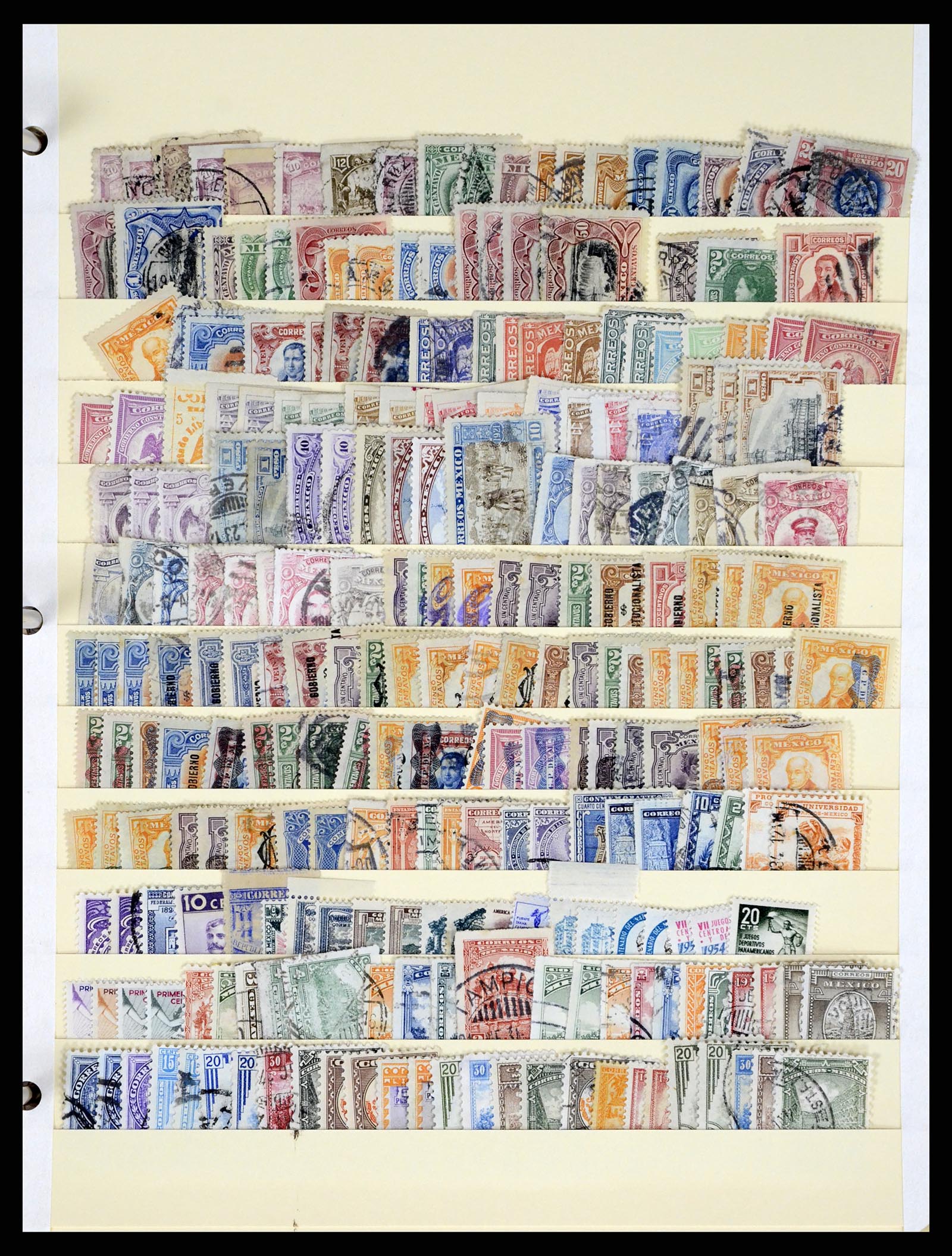 37704 0021 - Postzegelverzameling 37704 Centraal en Latijns Amerika 1855-2005.