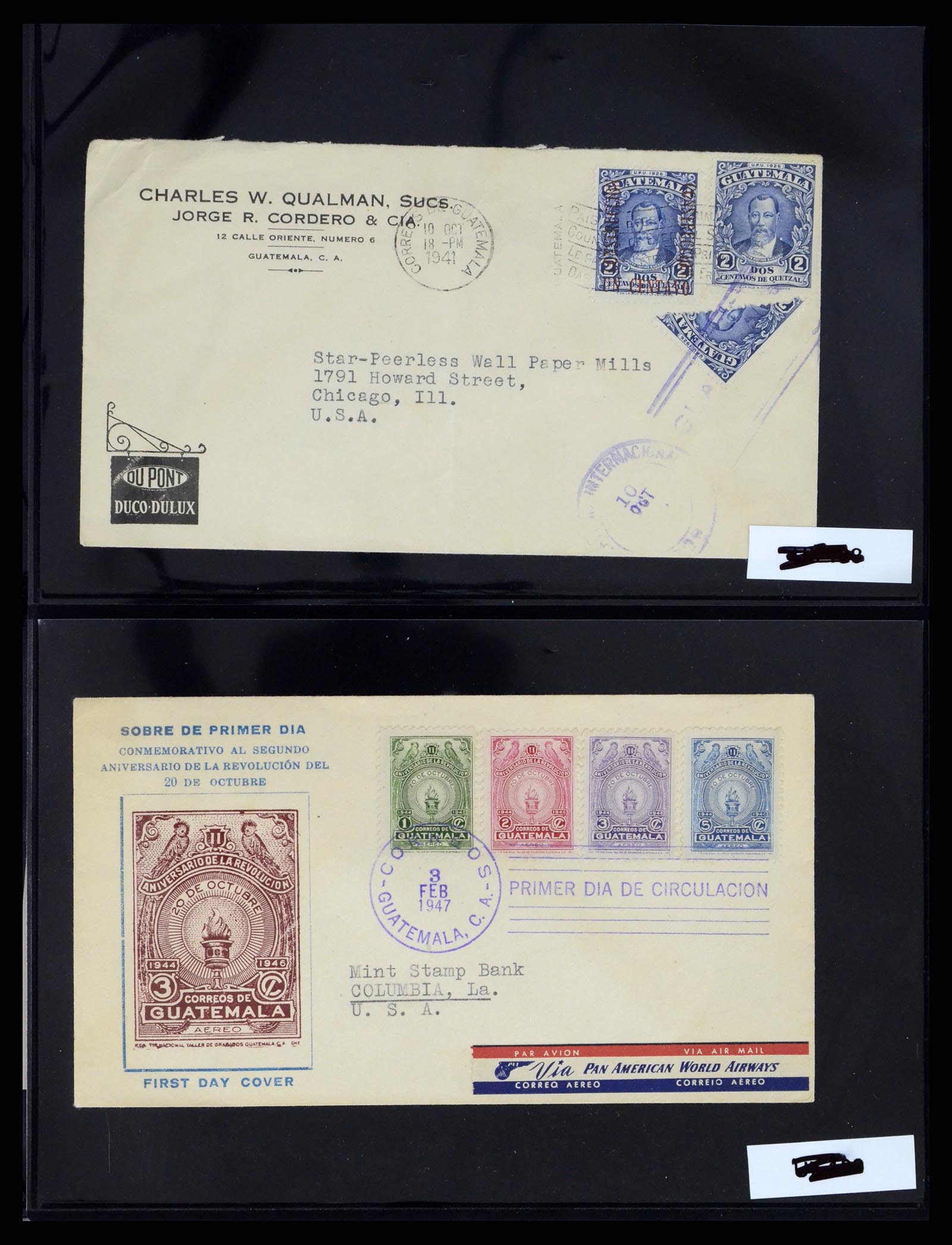 37704 0035 - Postzegelverzameling 37704 Centraal en Latijns Amerika 1855-2005.