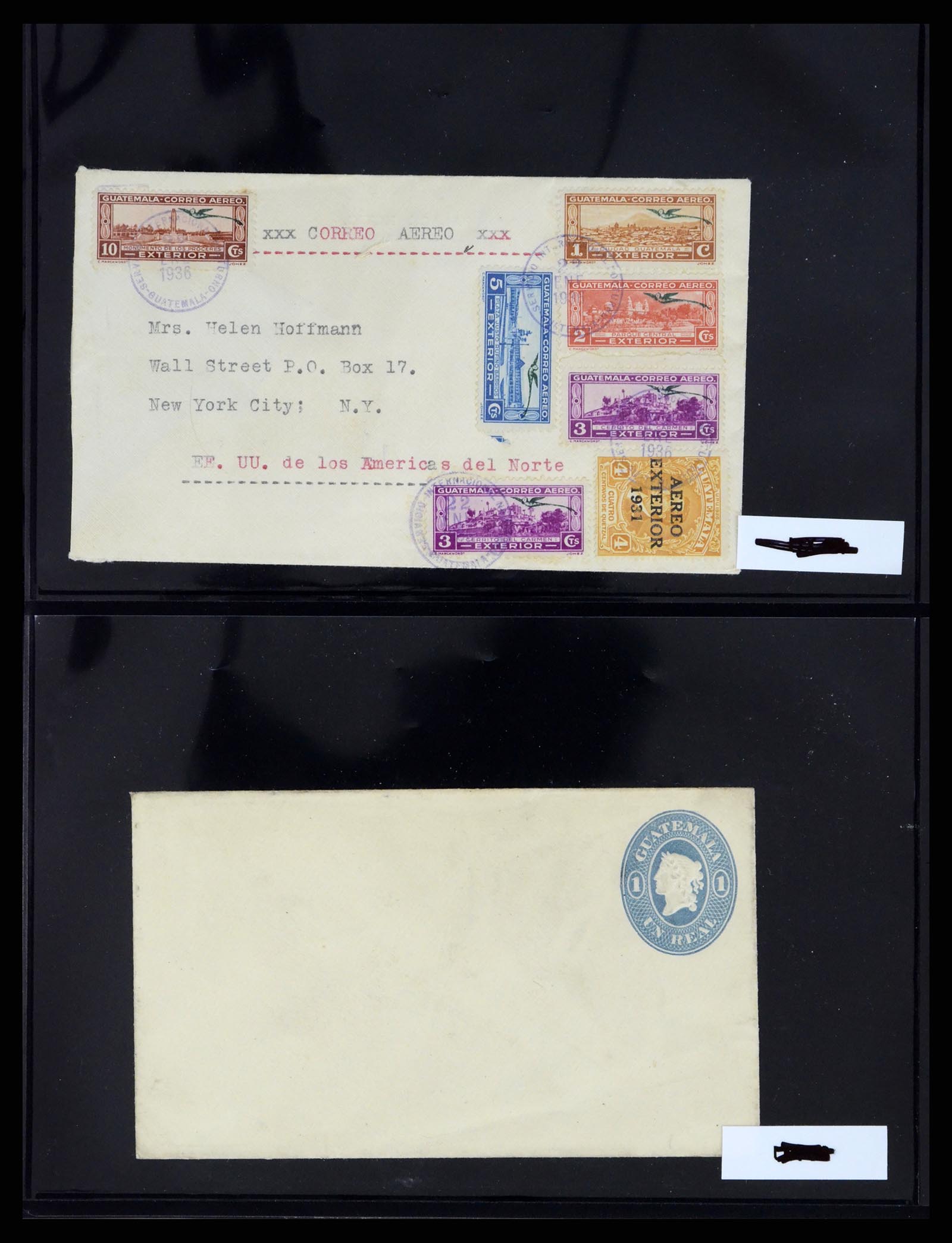 37704 0037 - Postzegelverzameling 37704 Centraal en Latijns Amerika 1855-2005.