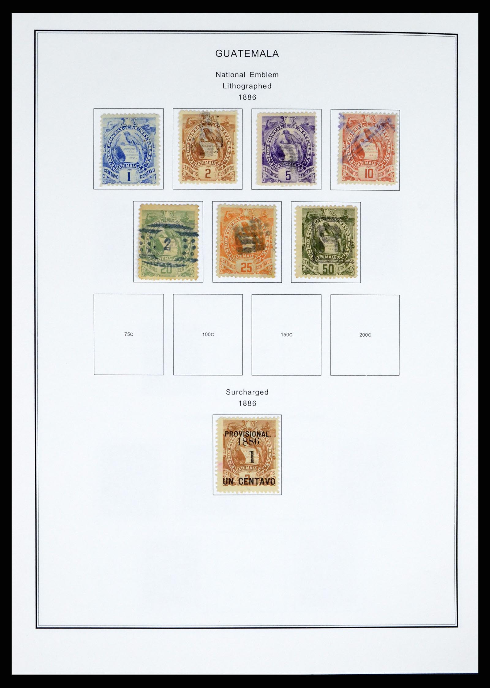 37704 0040 - Postzegelverzameling 37704 Centraal en Latijns Amerika 1855-2005.