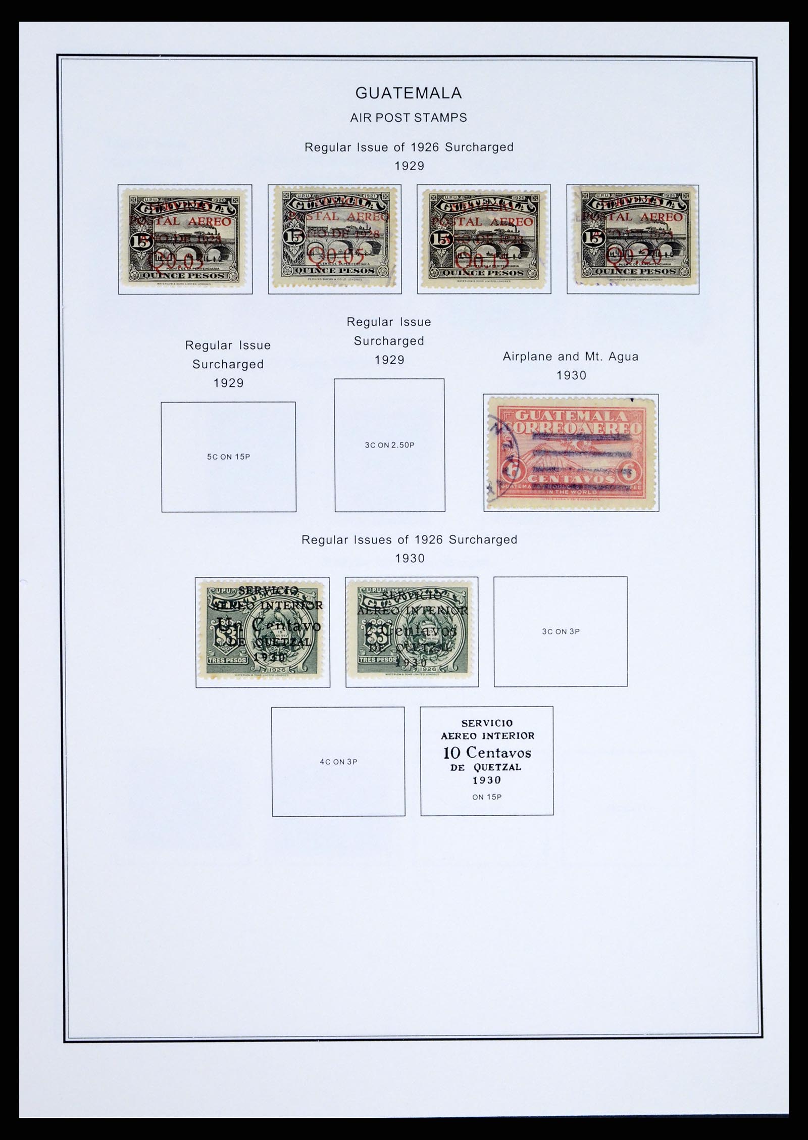 37704 0075 - Postzegelverzameling 37704 Centraal en Latijns Amerika 1855-2005.