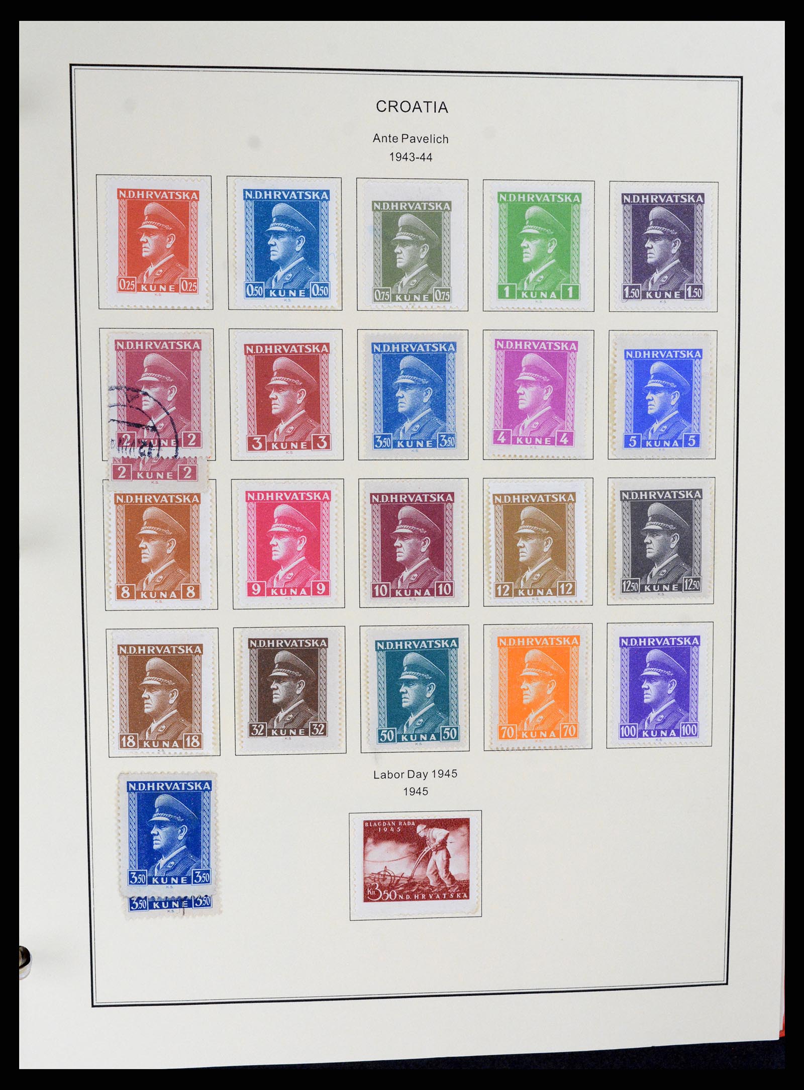 37705 0142 - Stamp collection 37705 Eastern Europe 1855-2010.