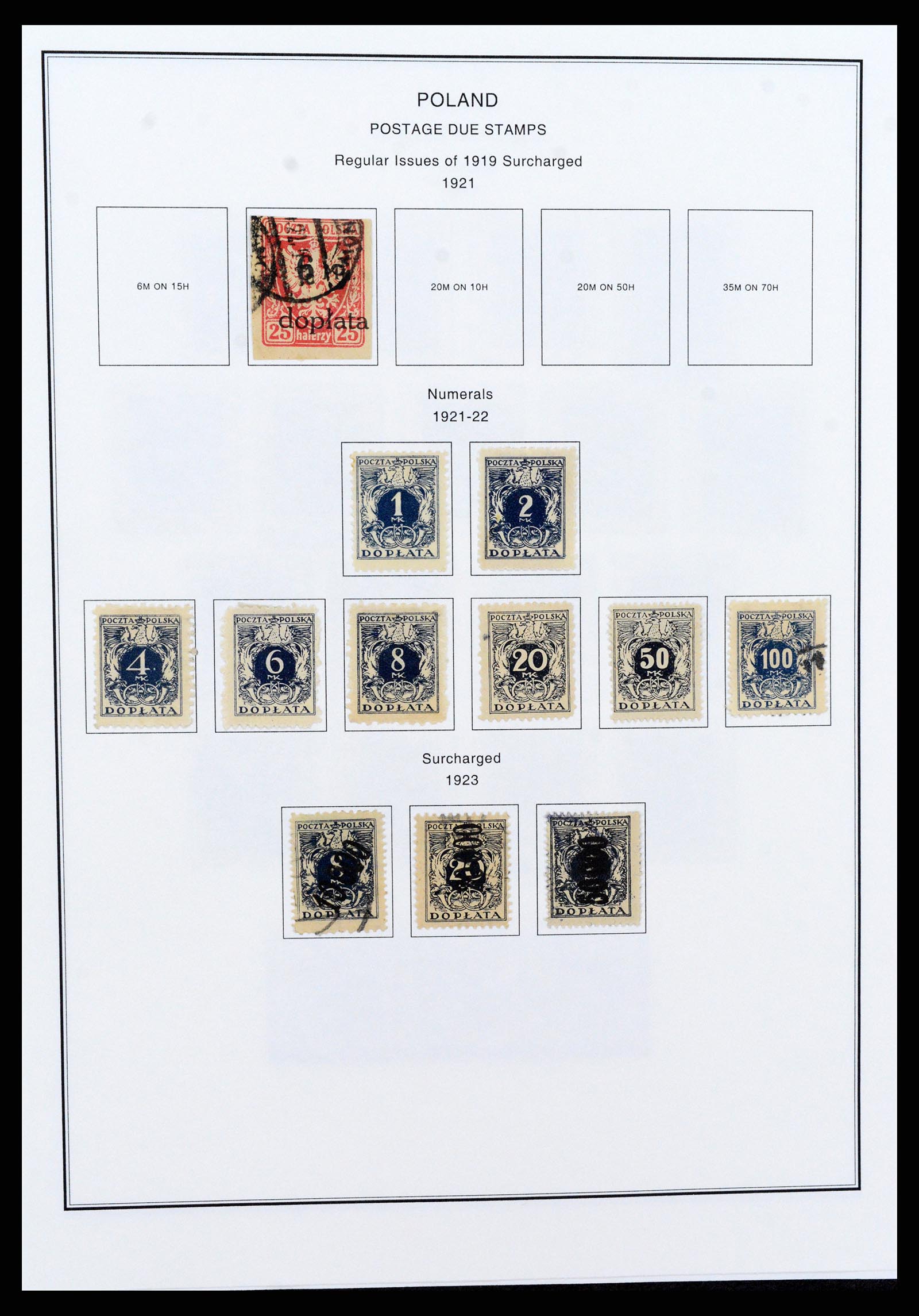 37705 1593 - Stamp collection 37705 Eastern Europe 1855-2010.