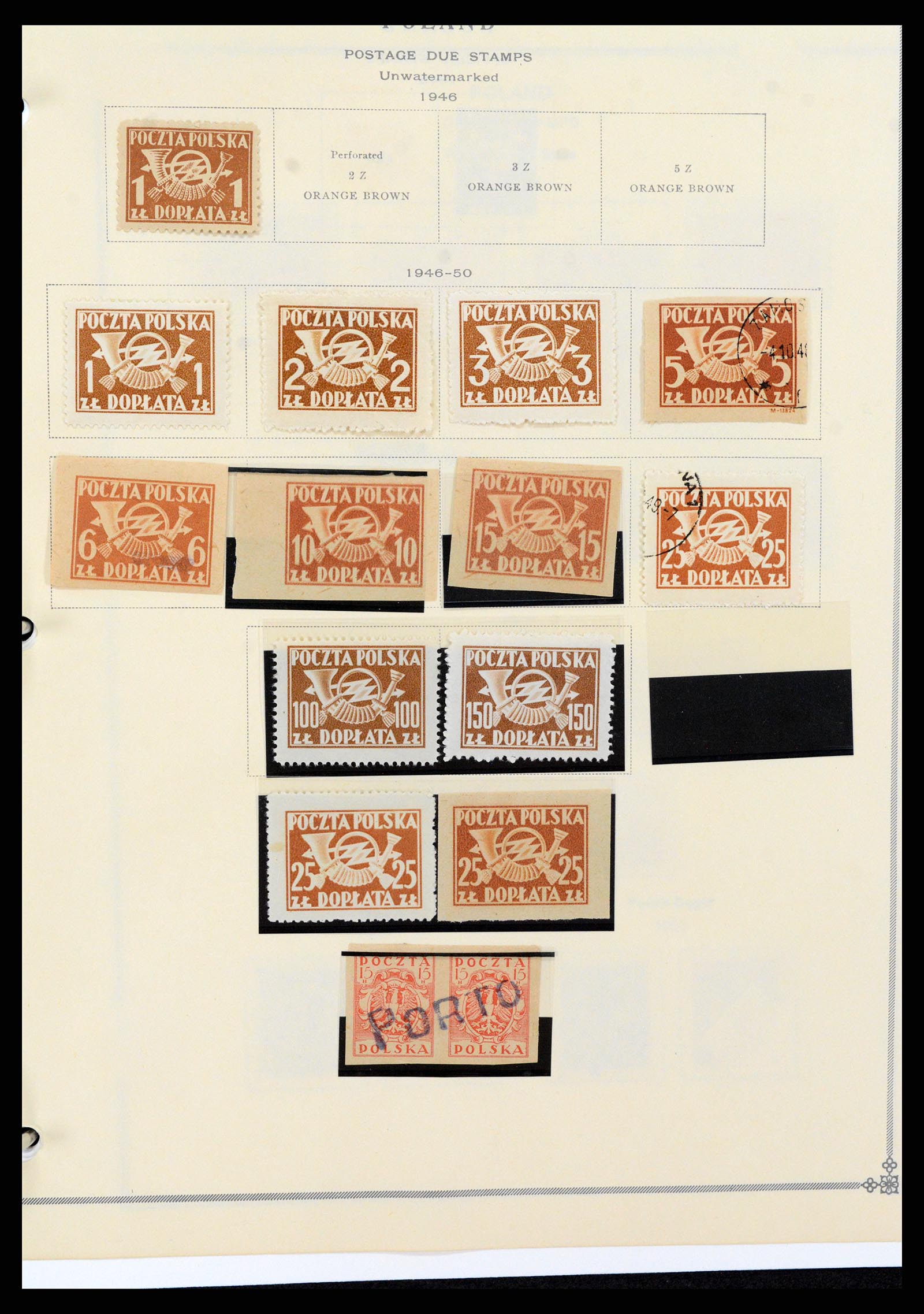 37705 1596 - Stamp collection 37705 Eastern Europe 1855-2010.