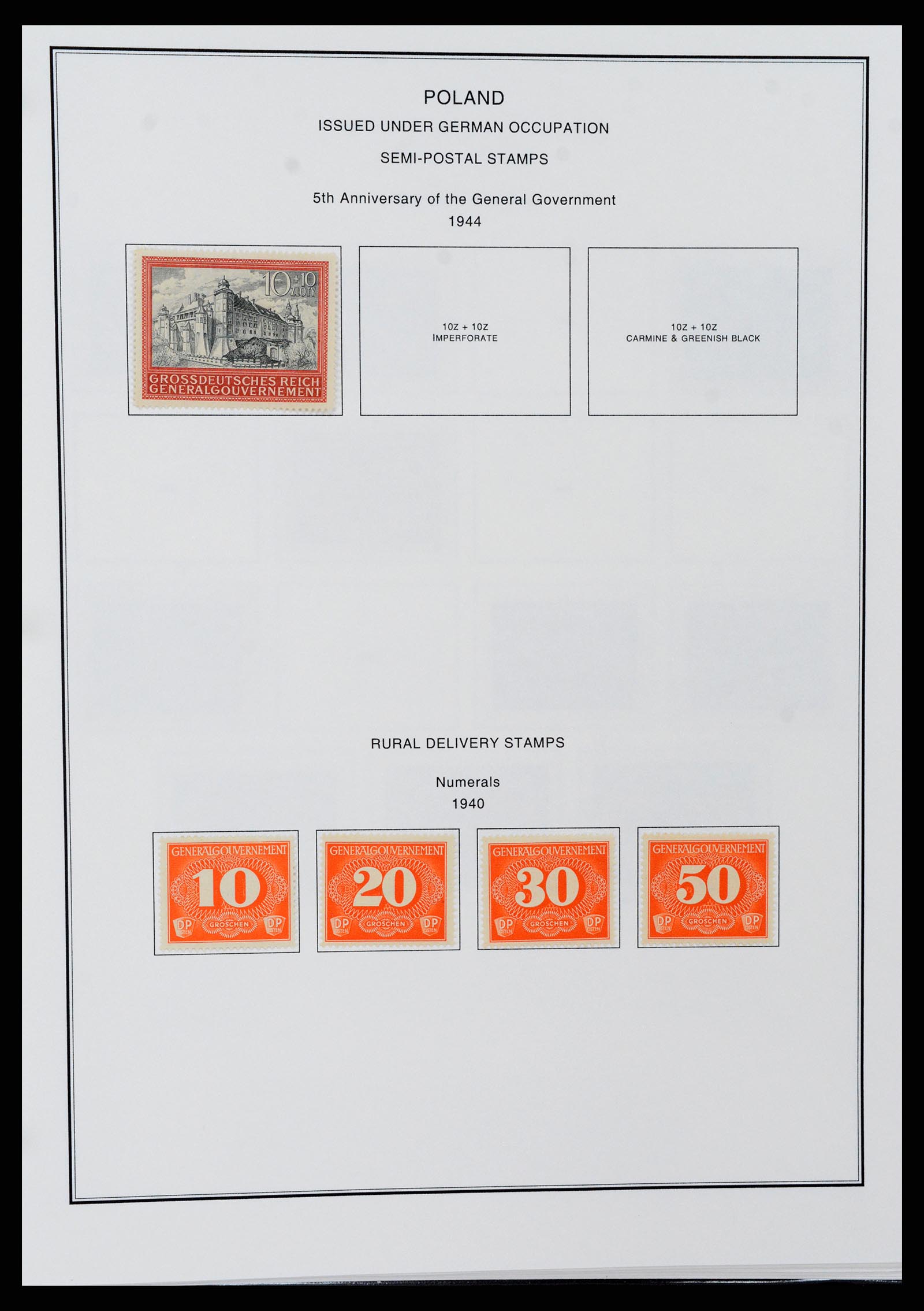 37705 1615 - Stamp collection 37705 Eastern Europe 1855-2010.