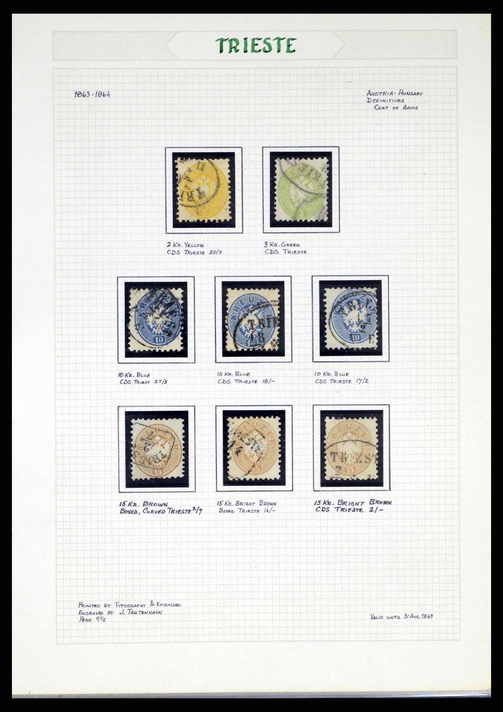 37707 0089 - Stamp collection 37707 European countries 1871-1999.