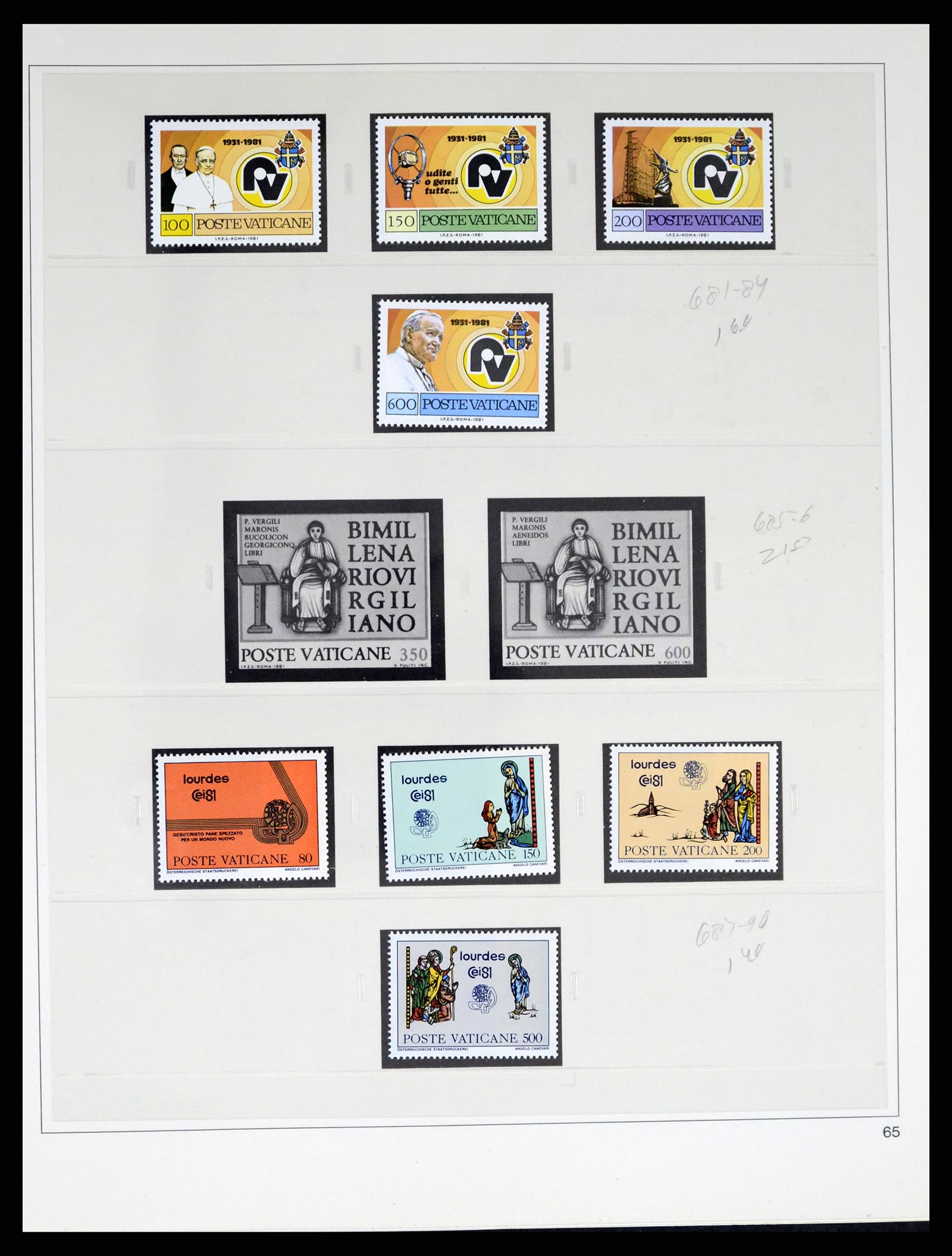 37707 0123 - Stamp collection 37707 European countries 1871-1999.