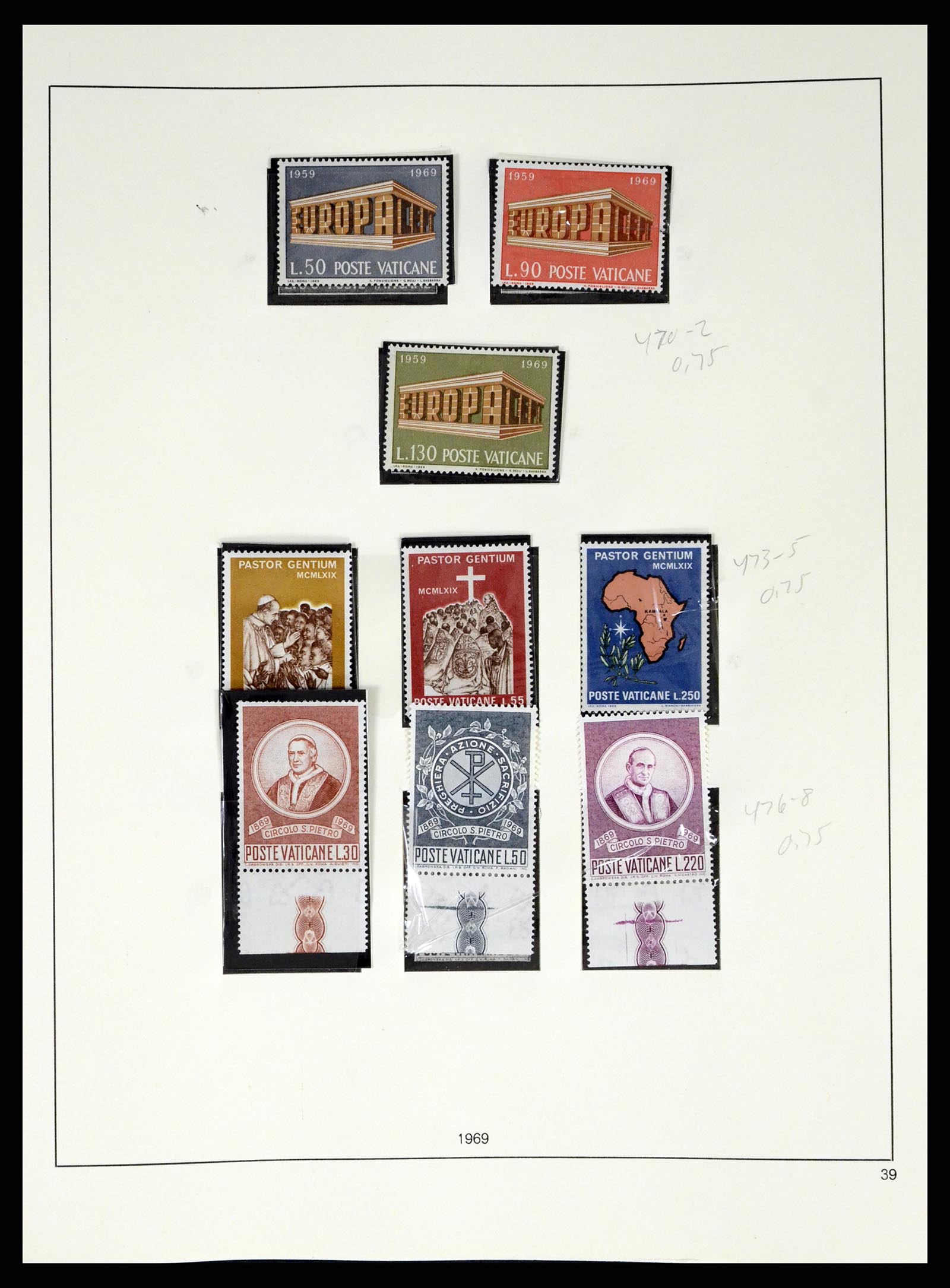 37707 0193 - Stamp collection 37707 European countries 1871-1999.