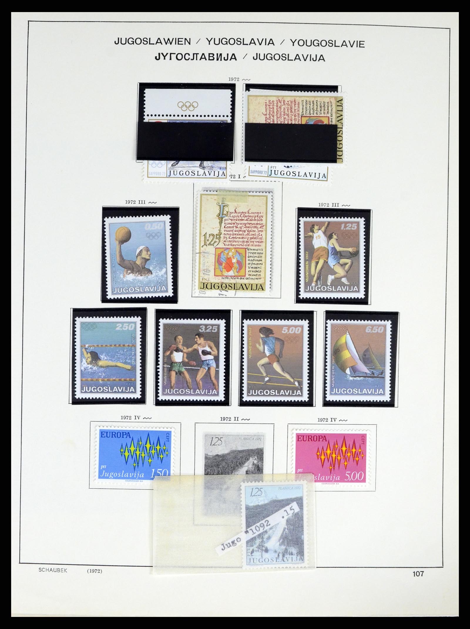 37707 1066 - Stamp collection 37707 European countries 1871-1999.