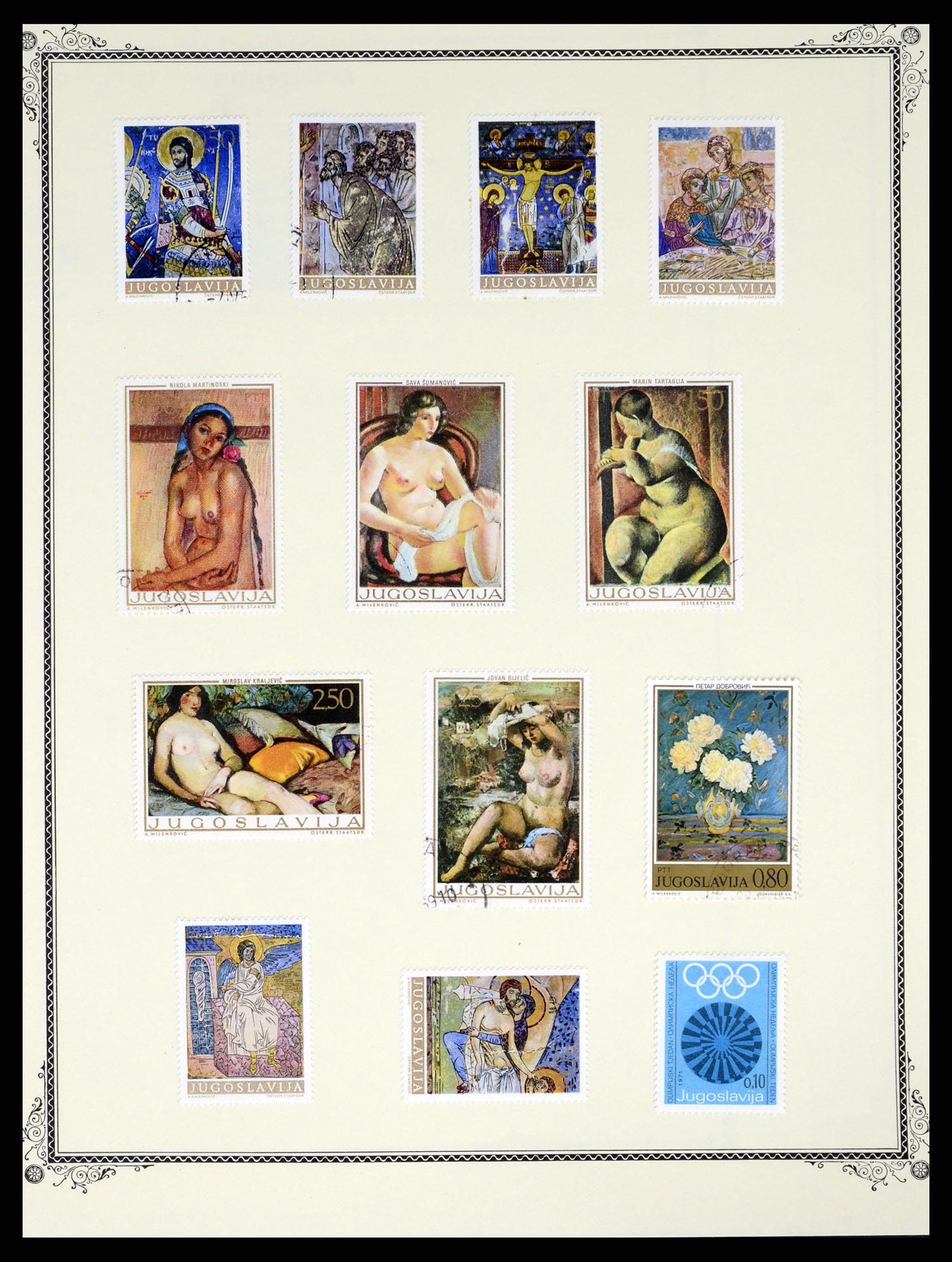 37707 1116 - Stamp collection 37707 European countries 1871-1999.