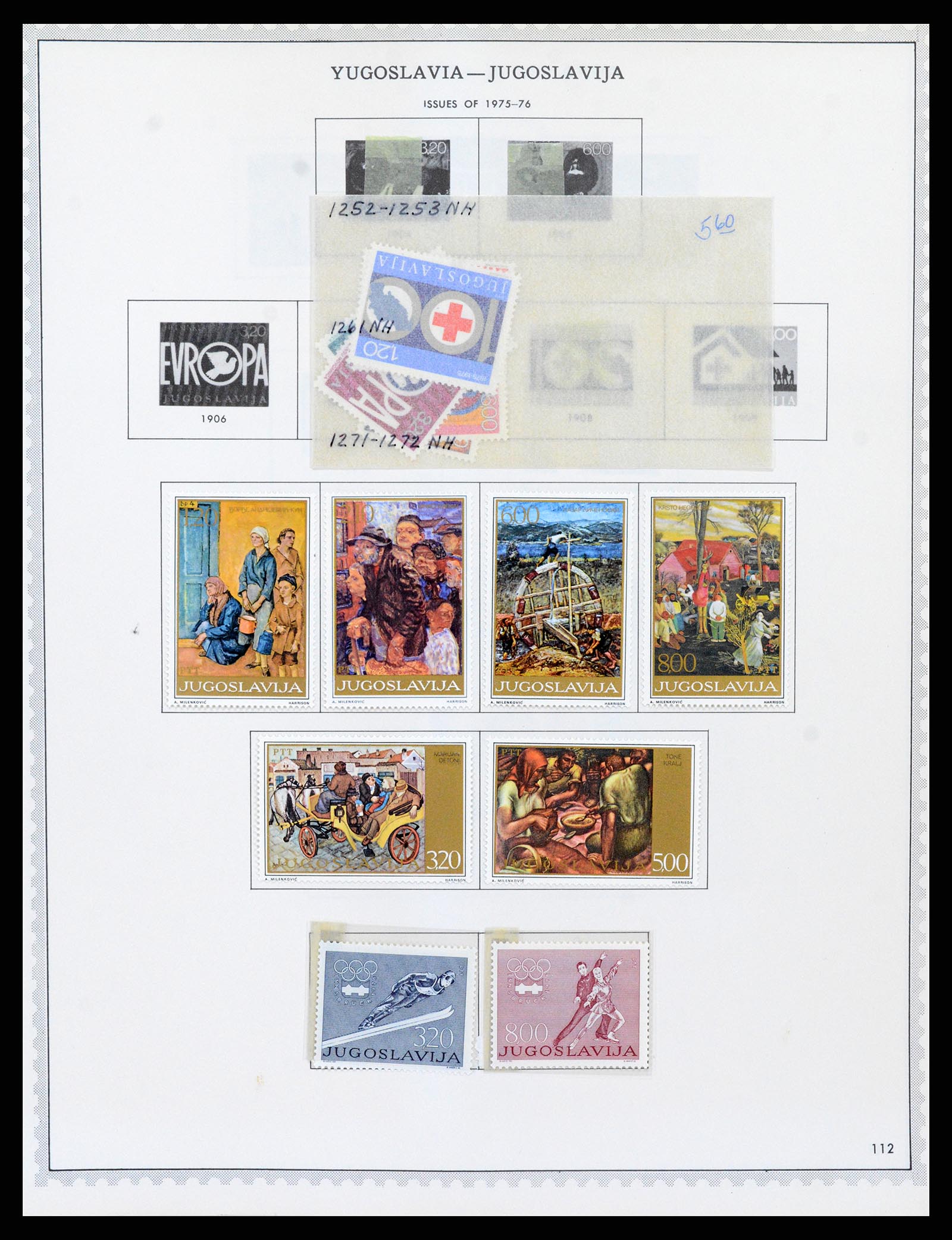 37707 1136 - Stamp collection 37707 European countries 1871-1999.