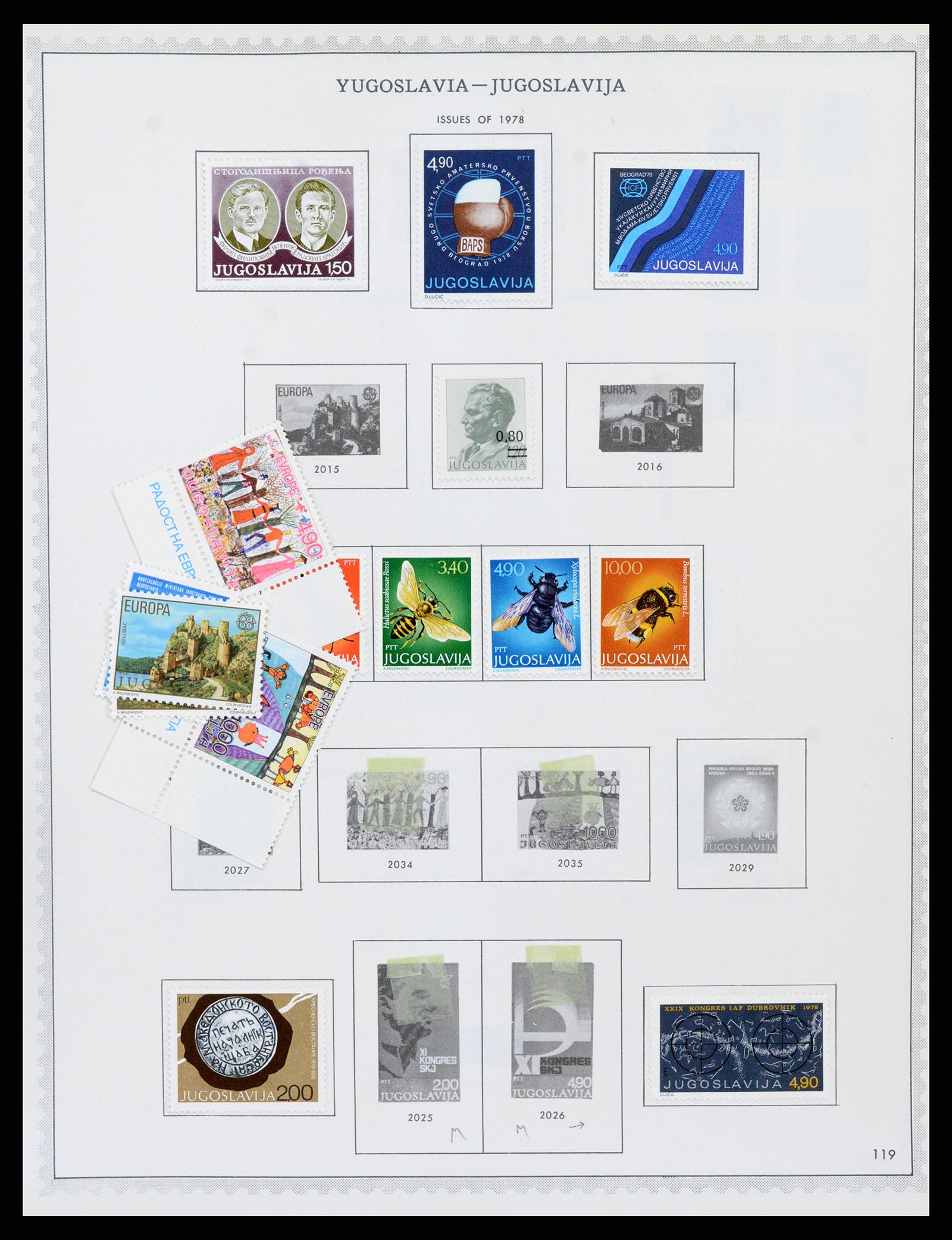 37707 1144 - Stamp collection 37707 European countries 1871-1999.