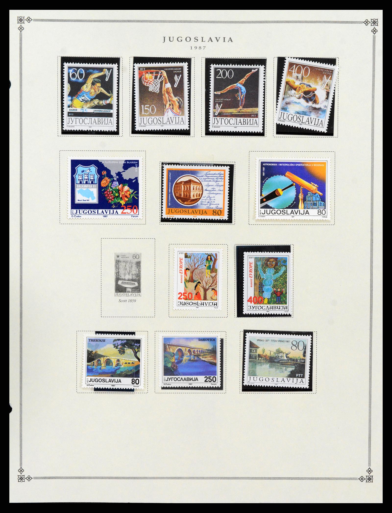 37707 1199 - Stamp collection 37707 European countries 1871-1999.