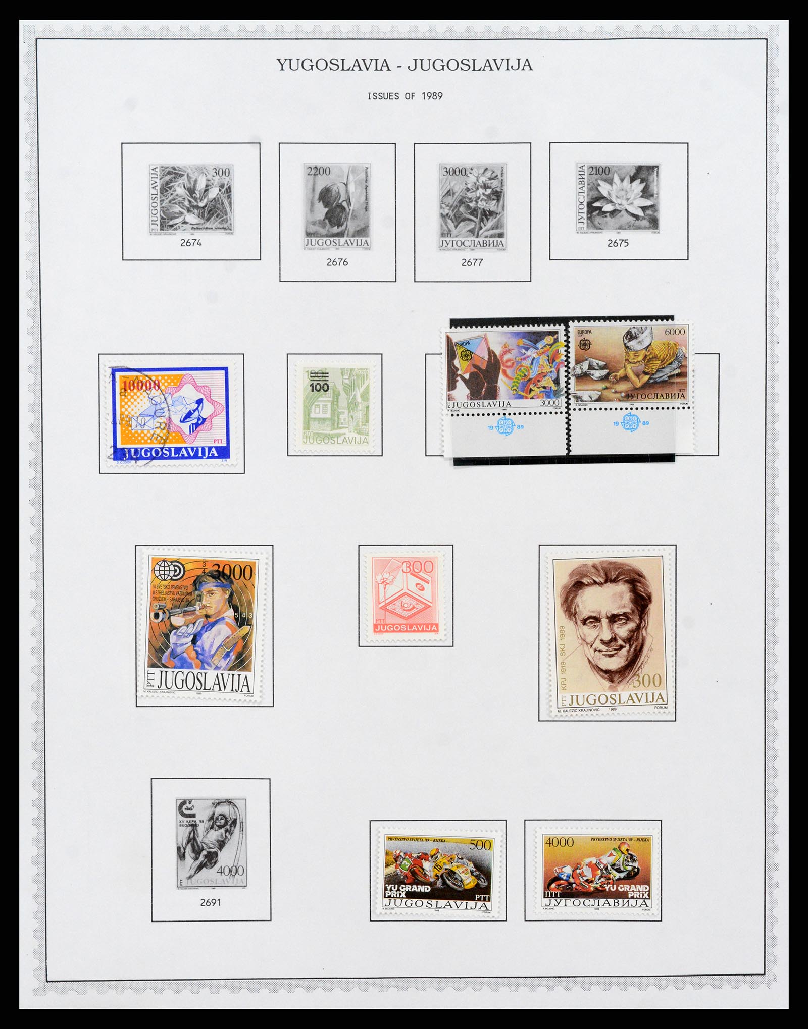 37707 1212 - Postzegelverzameling 37707 Europese landen 1871-1999.