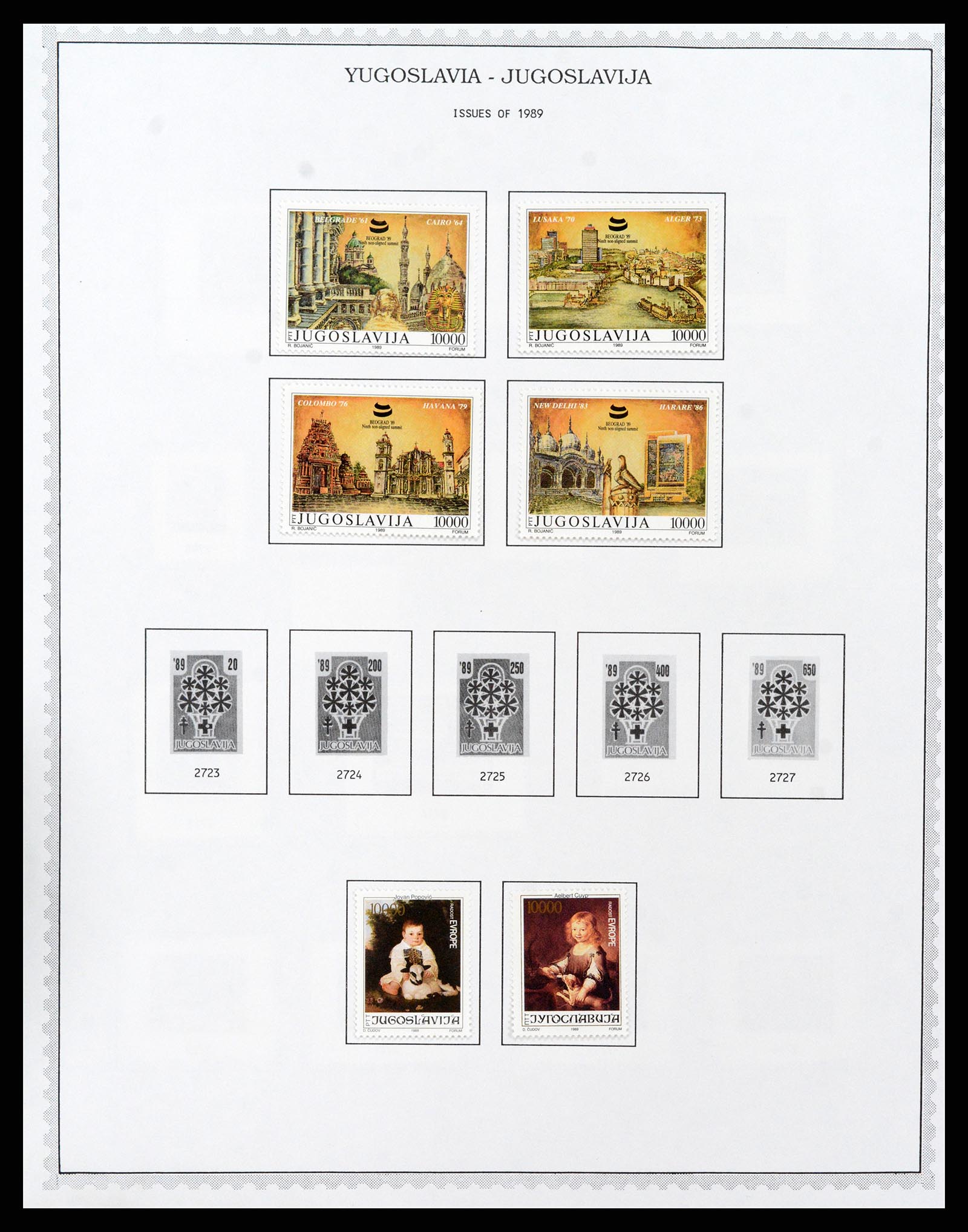 37707 1214 - Postzegelverzameling 37707 Europese landen 1871-1999.