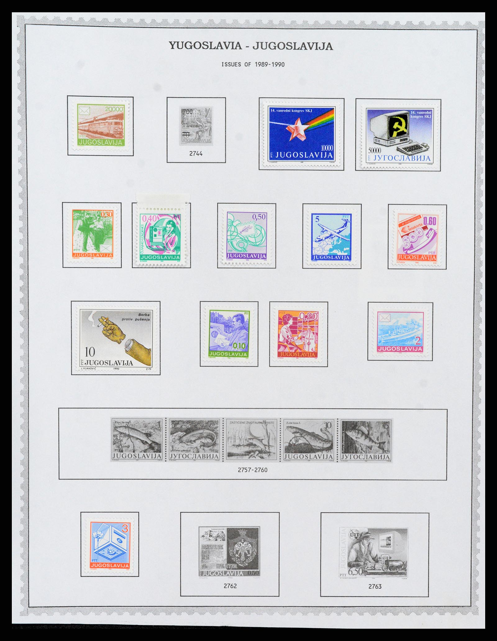 37707 1219 - Postzegelverzameling 37707 Europese landen 1871-1999.