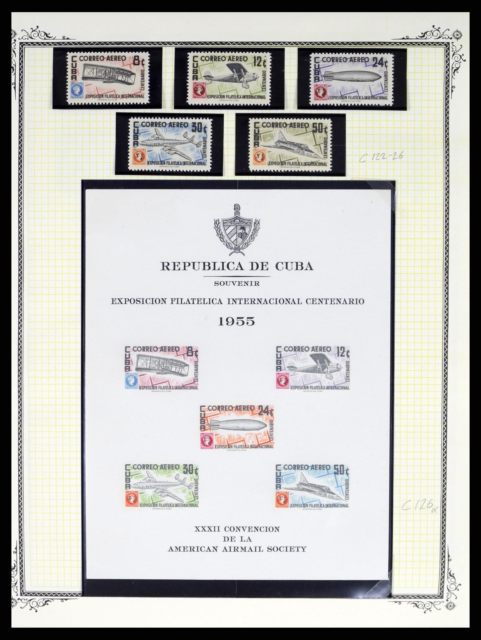 37728 085 - Postzegelverzameling 37728 Motief luchtpost 1930-2000.