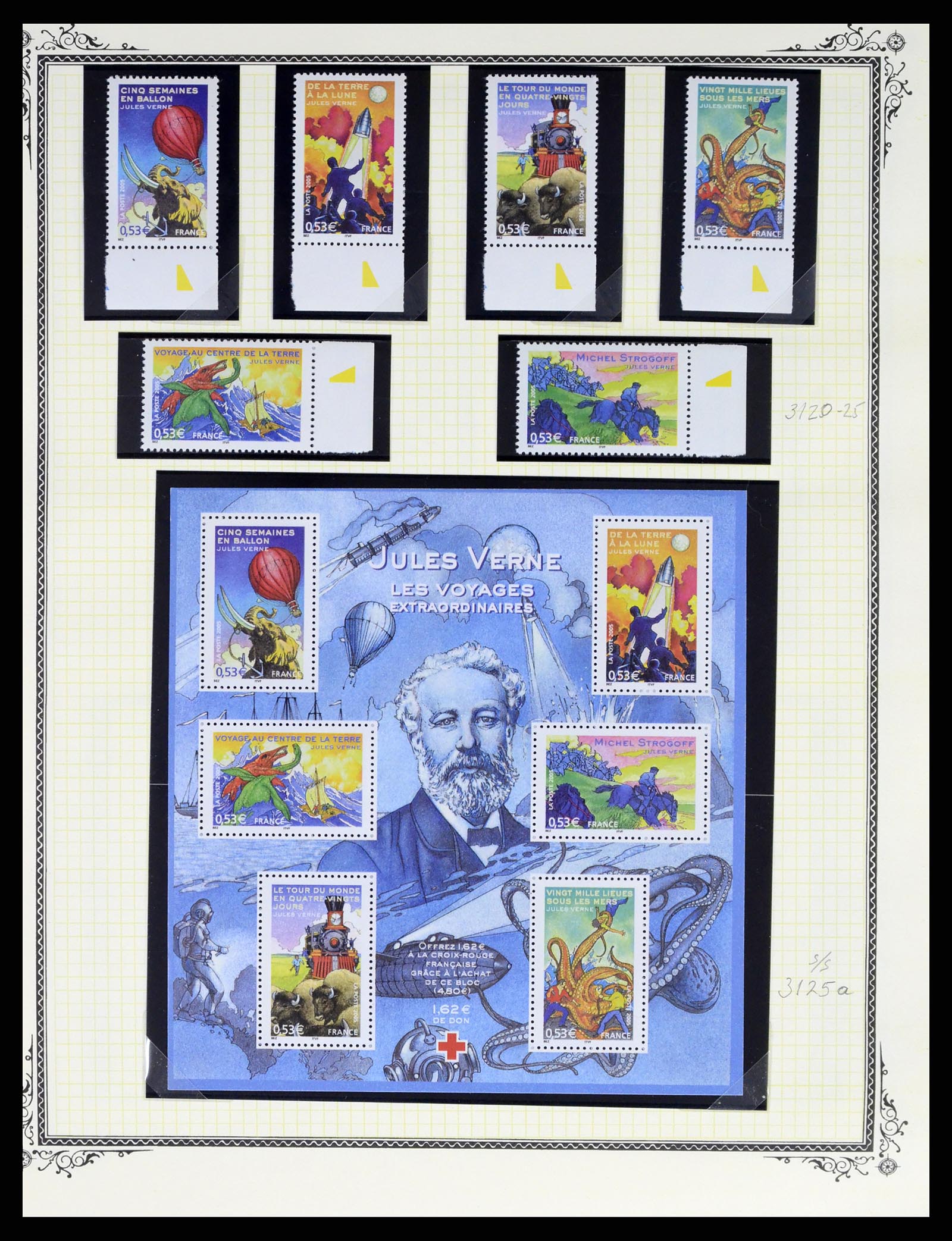 37728 099 - Postzegelverzameling 37728 Motief luchtpost 1930-2000.