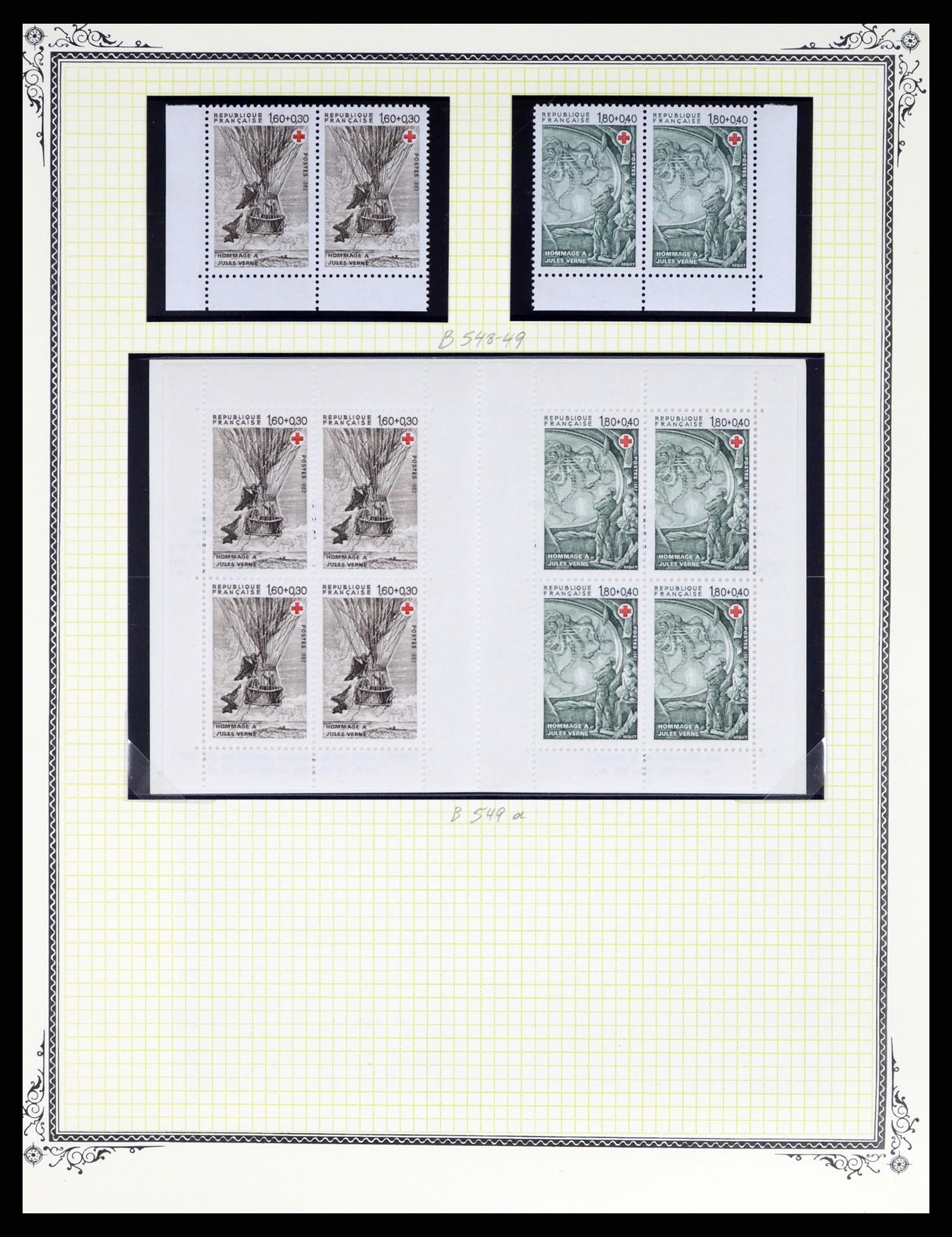 37728 102 - Postzegelverzameling 37728 Motief luchtpost 1930-2000.