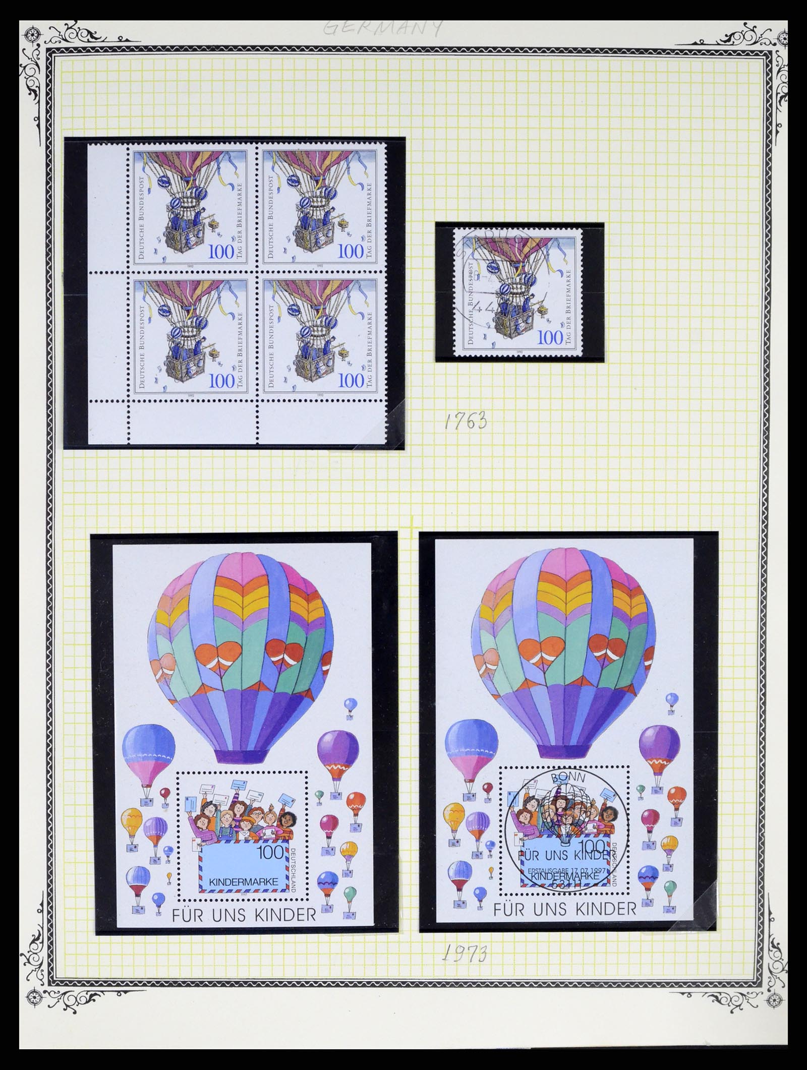 37728 107 - Postzegelverzameling 37728 Motief luchtpost 1930-2000.