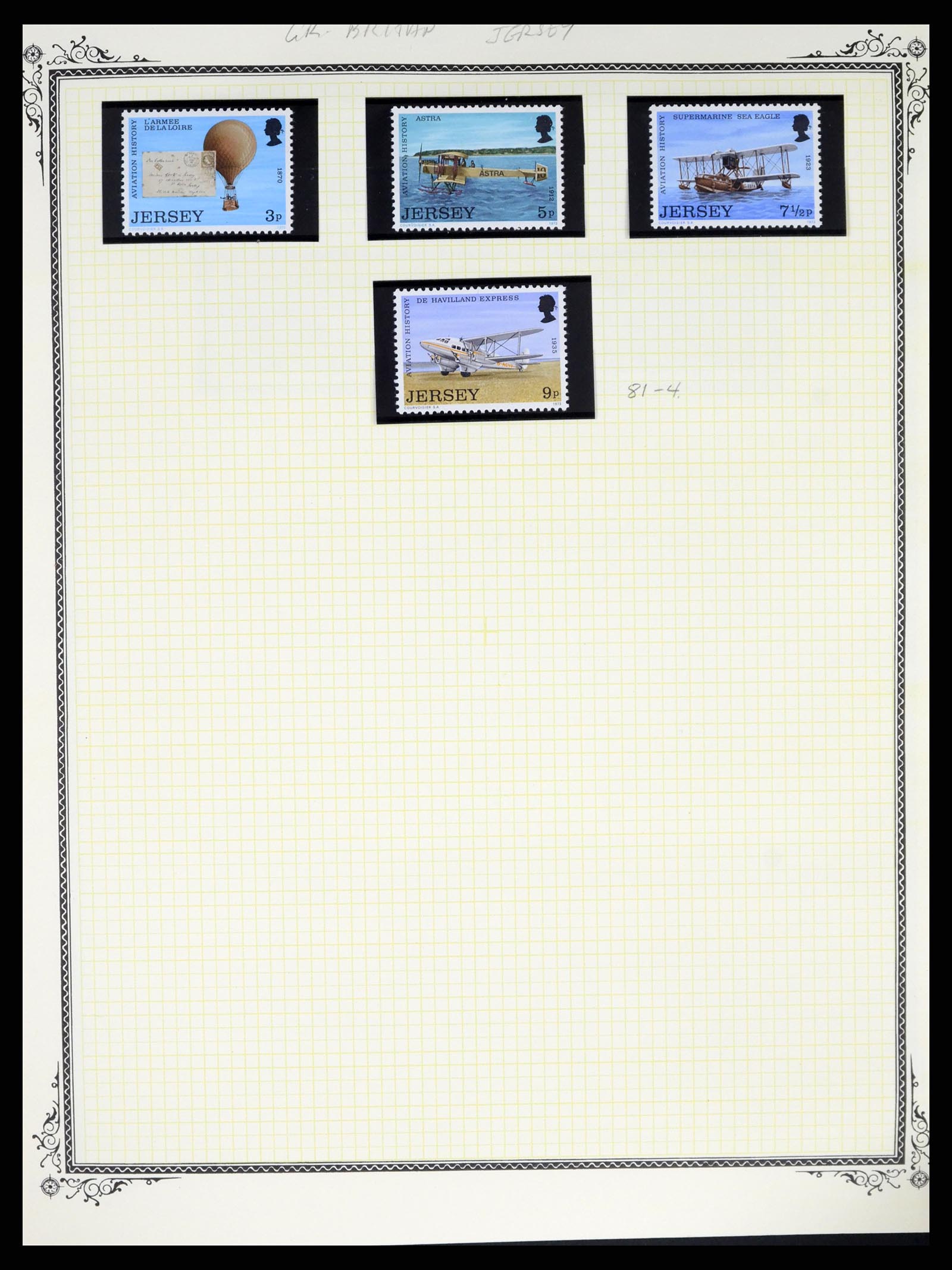 37728 111 - Postzegelverzameling 37728 Motief luchtpost 1930-2000.