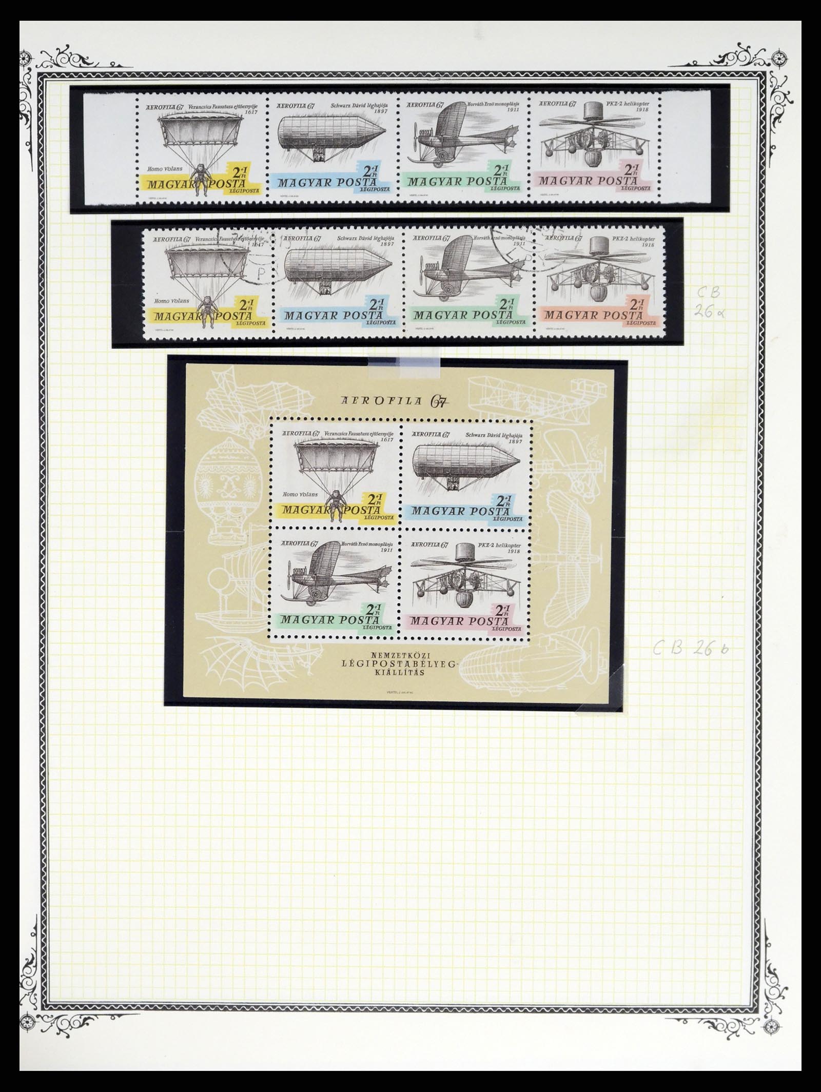 37728 161 - Postzegelverzameling 37728 Motief luchtpost 1930-2000.
