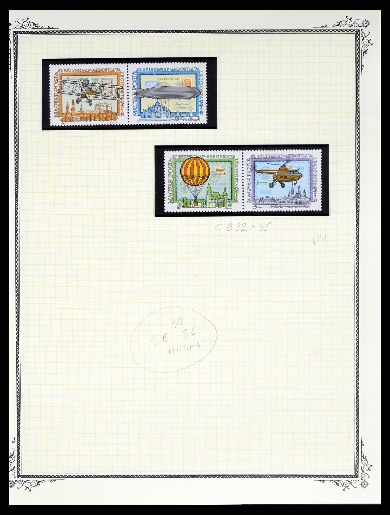 37728 162 - Postzegelverzameling 37728 Motief luchtpost 1930-2000.