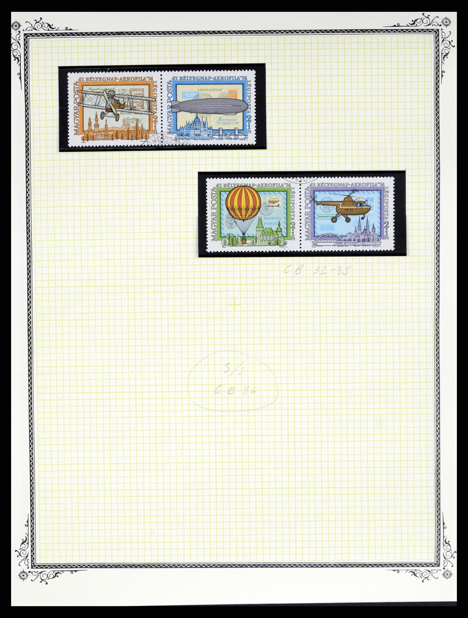 37728 163 - Postzegelverzameling 37728 Motief luchtpost 1930-2000.