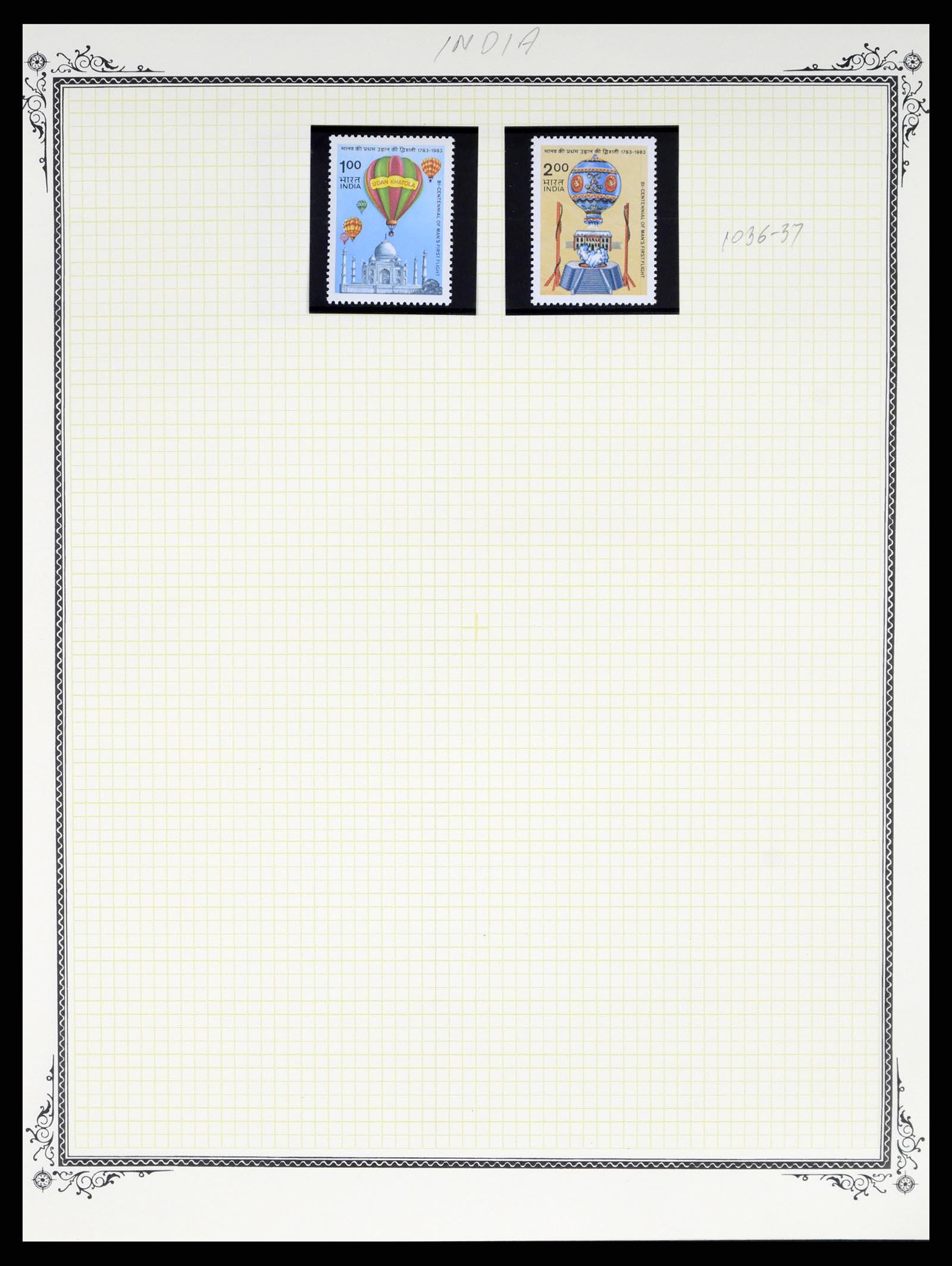 37728 164 - Postzegelverzameling 37728 Motief luchtpost 1930-2000.
