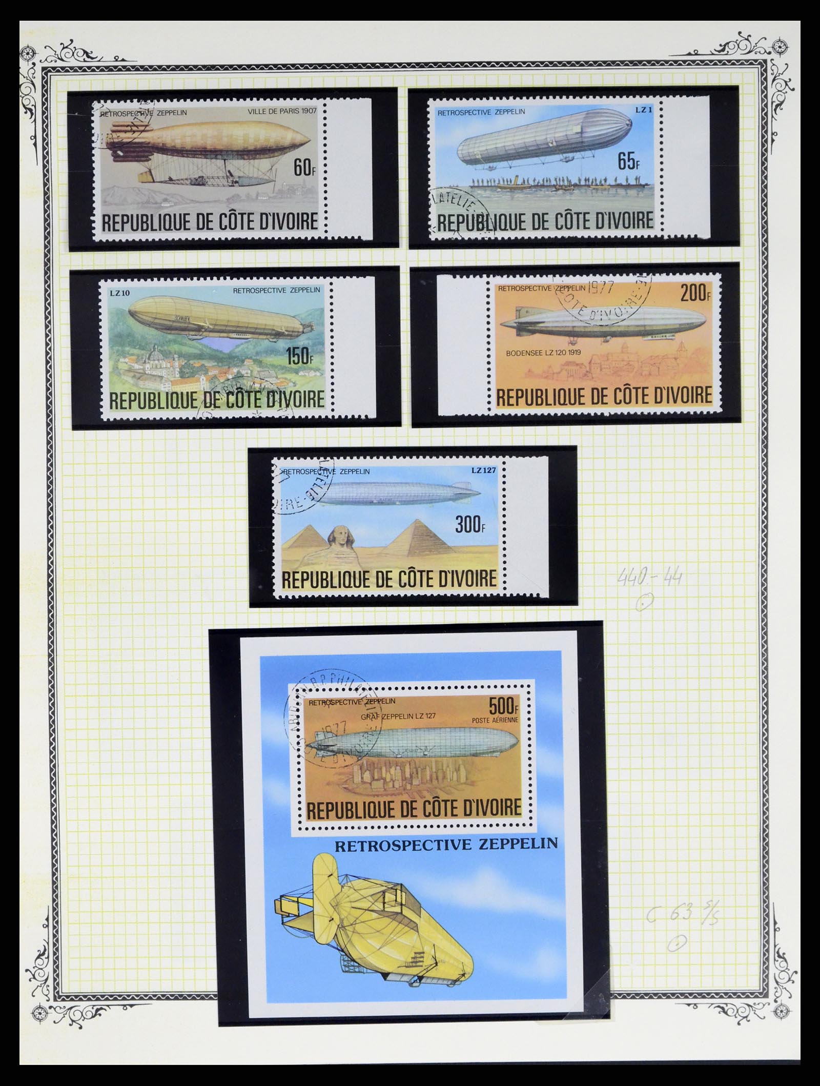 37728 168 - Postzegelverzameling 37728 Motief luchtpost 1930-2000.
