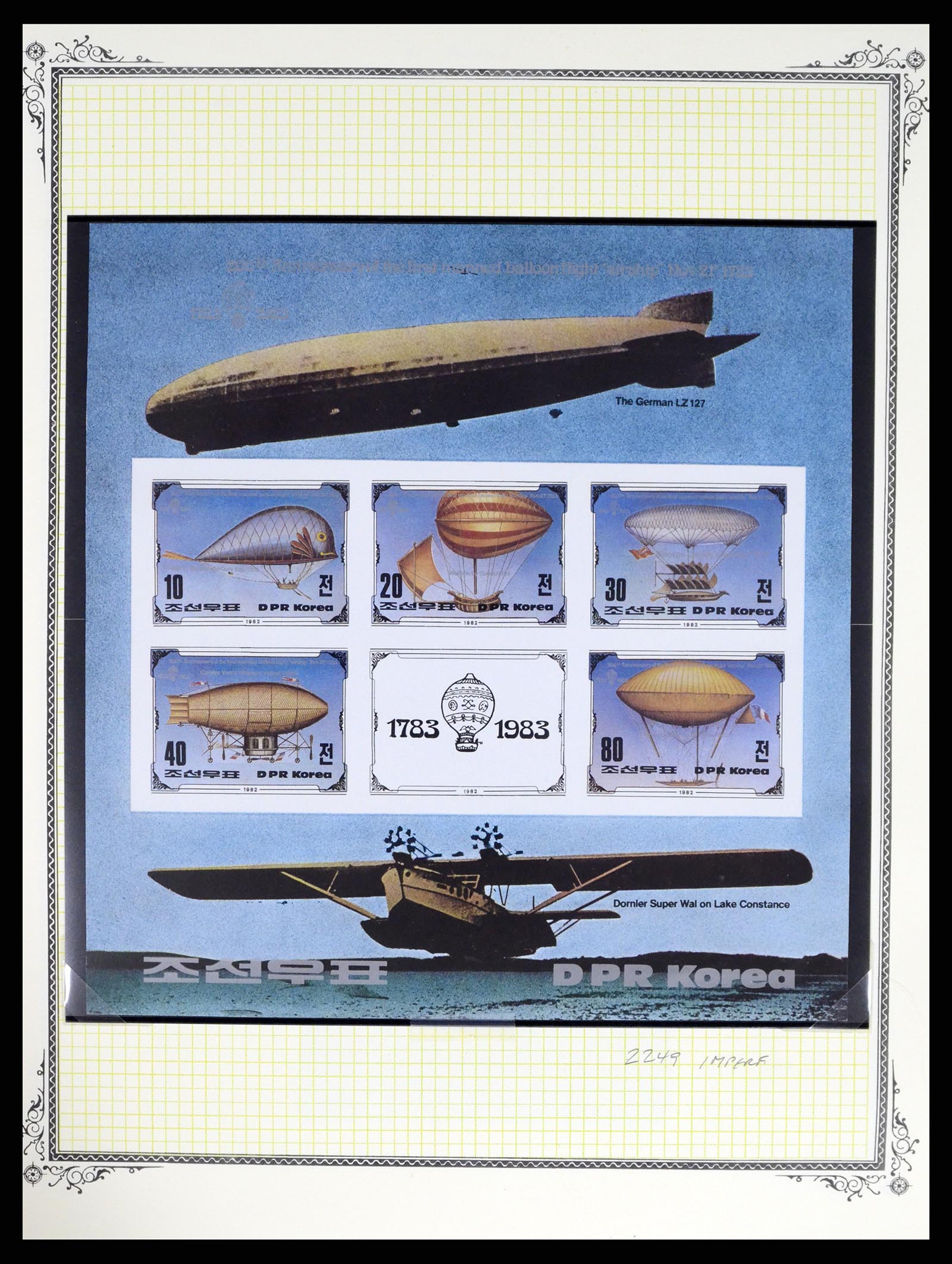 37728 181 - Postzegelverzameling 37728 Motief luchtpost 1930-2000.
