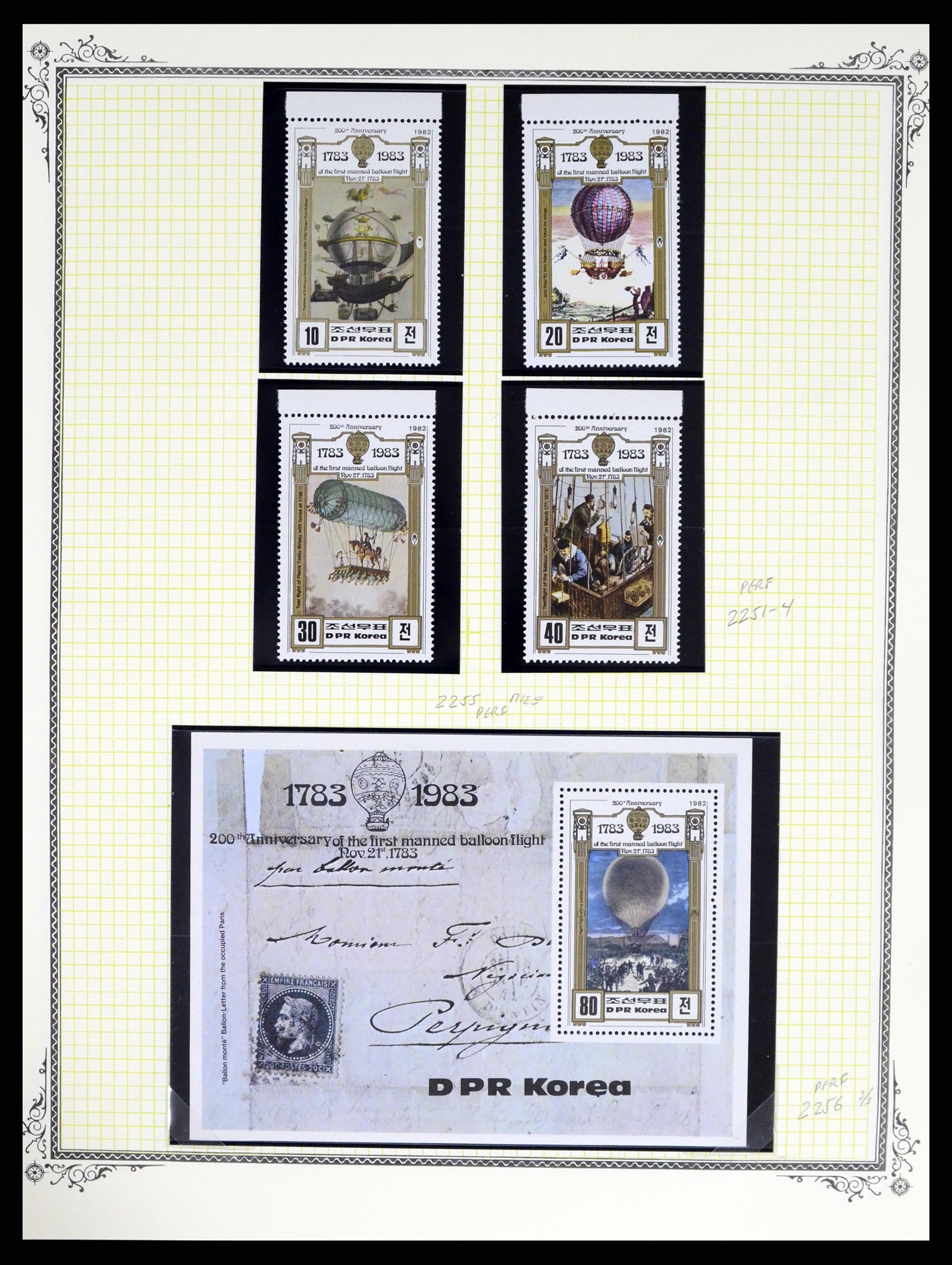 37728 183 - Postzegelverzameling 37728 Motief luchtpost 1930-2000.