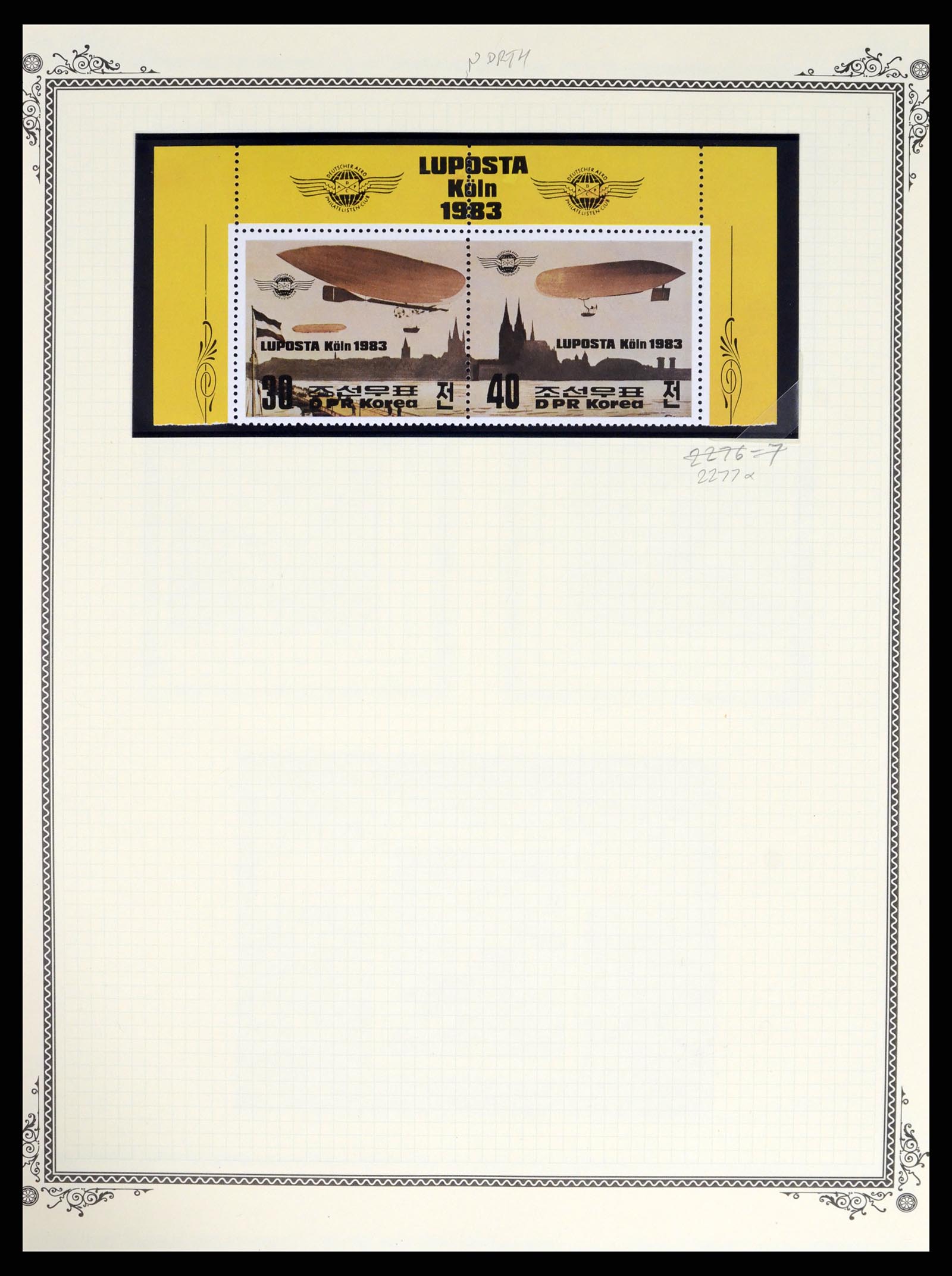37728 186 - Postzegelverzameling 37728 Motief luchtpost 1930-2000.