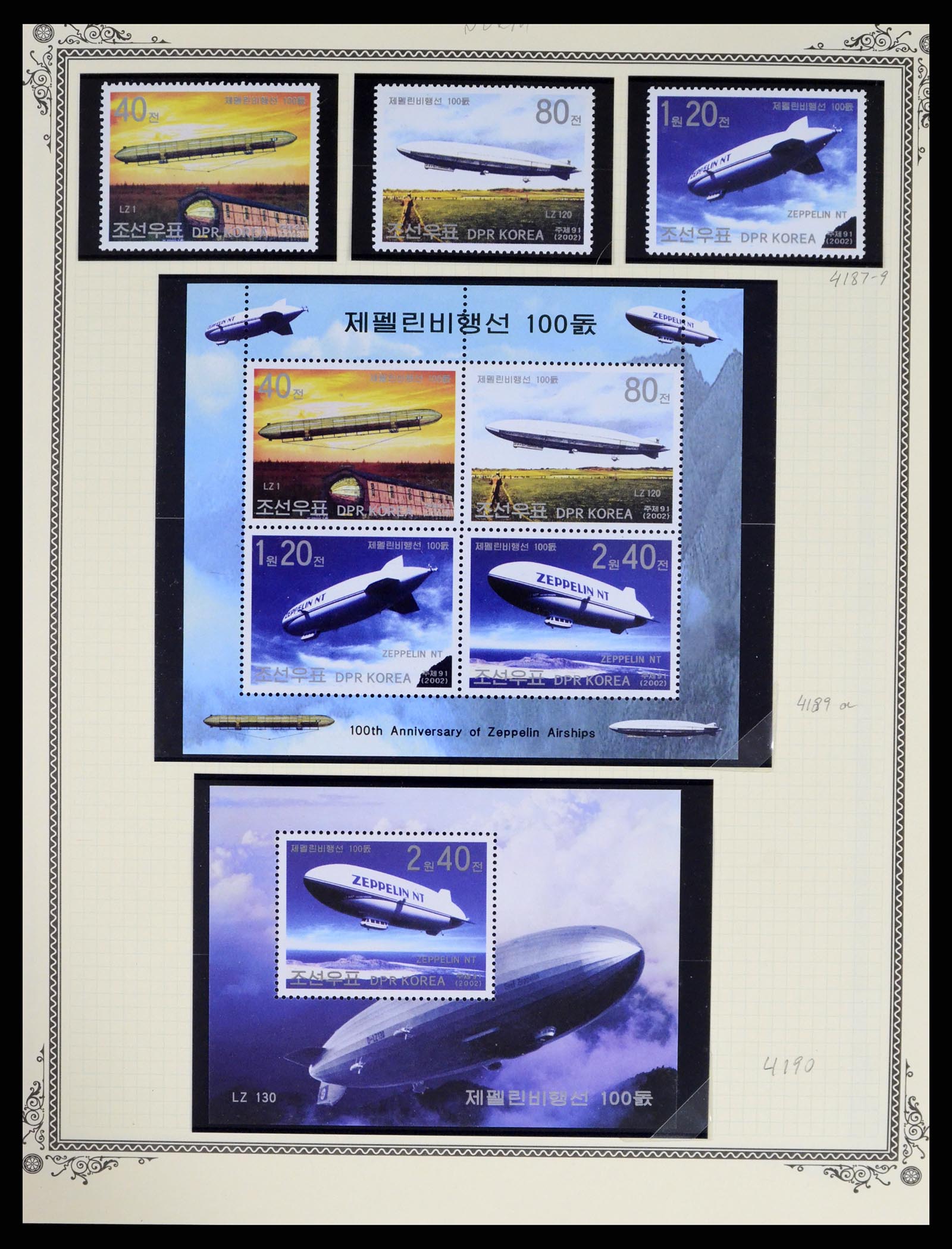 37728 188 - Postzegelverzameling 37728 Motief luchtpost 1930-2000.