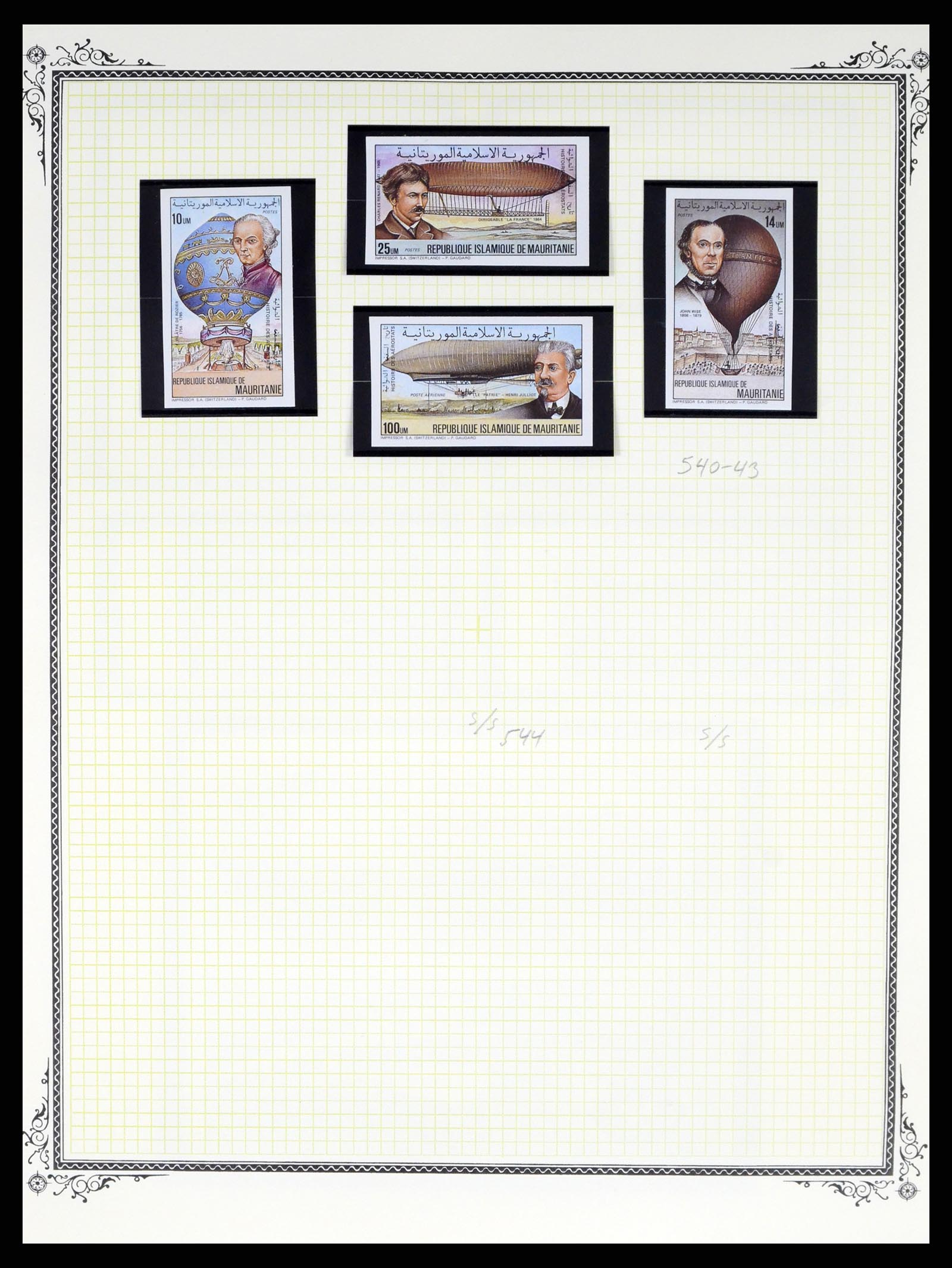 37728 209 - Postzegelverzameling 37728 Motief luchtpost 1930-2000.