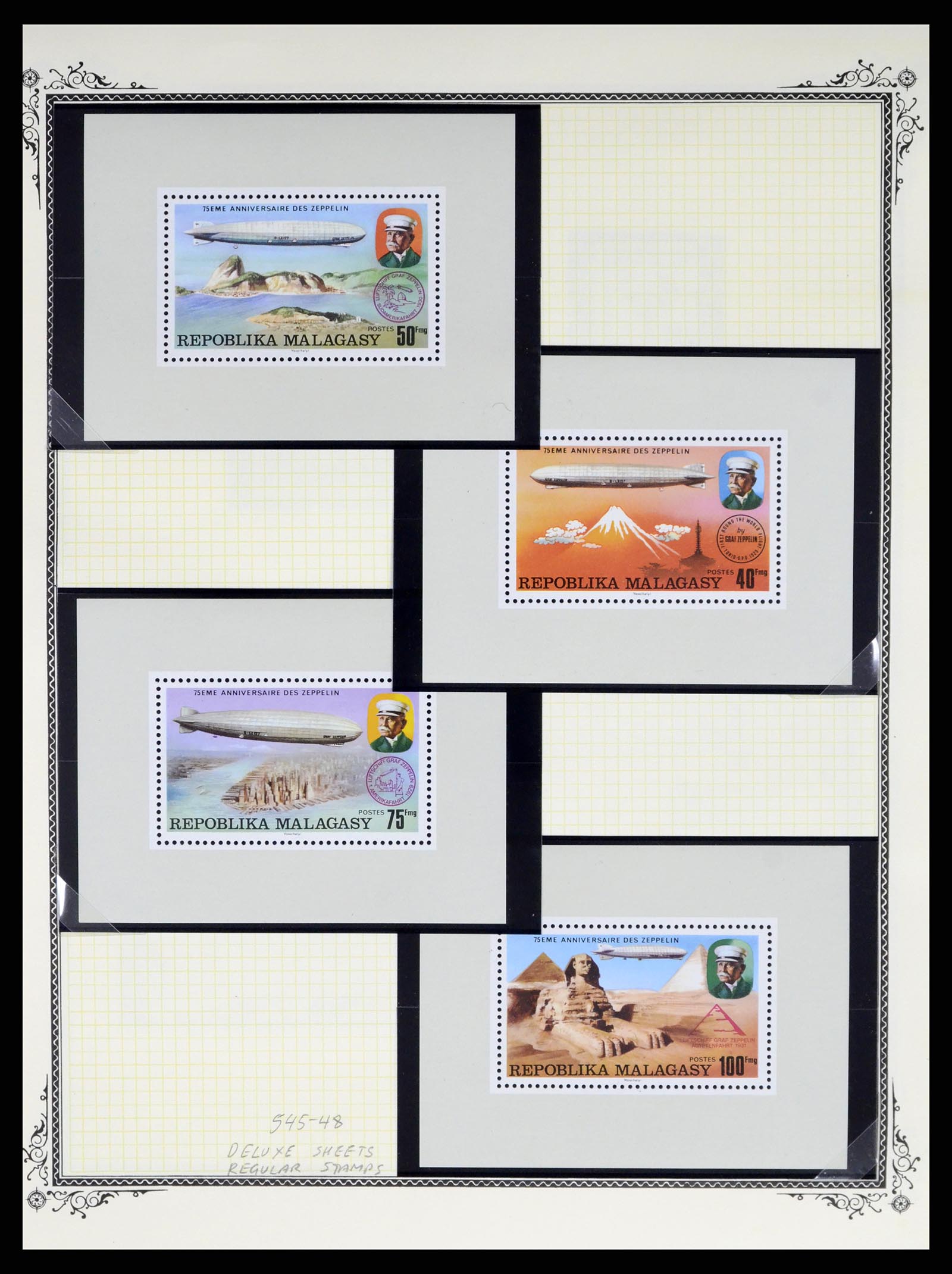 37728 223 - Postzegelverzameling 37728 Motief luchtpost 1930-2000.