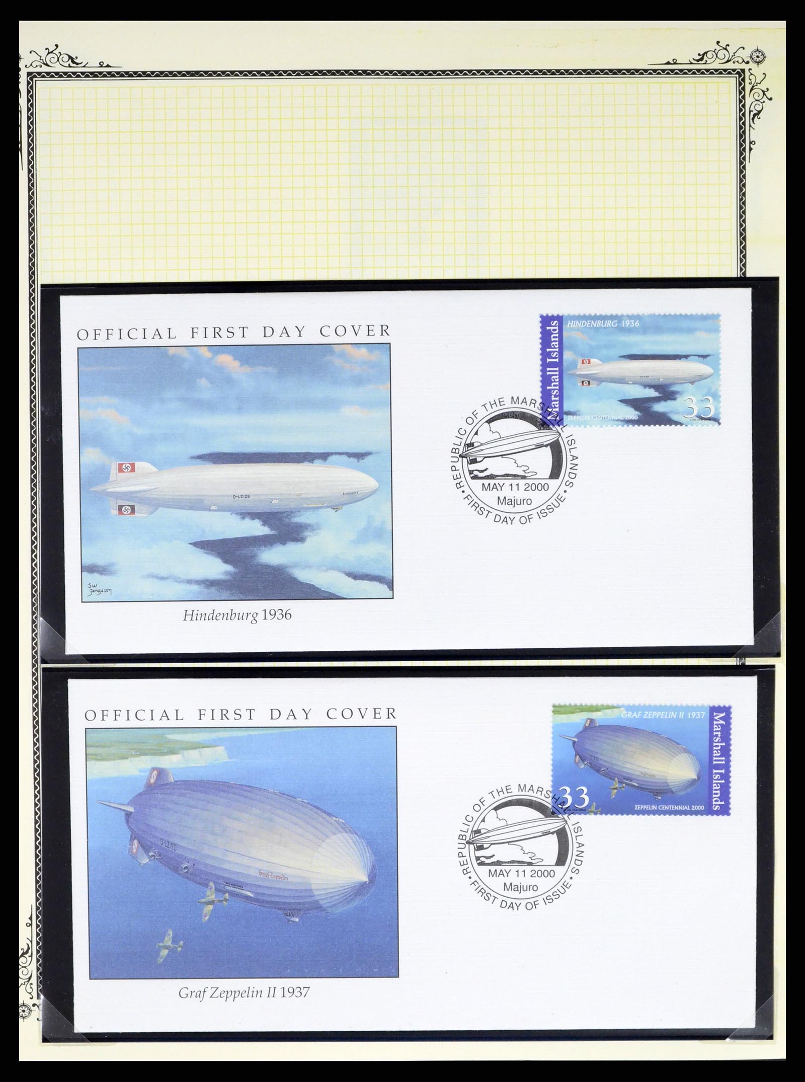 37728 239 - Postzegelverzameling 37728 Motief luchtpost 1930-2000.