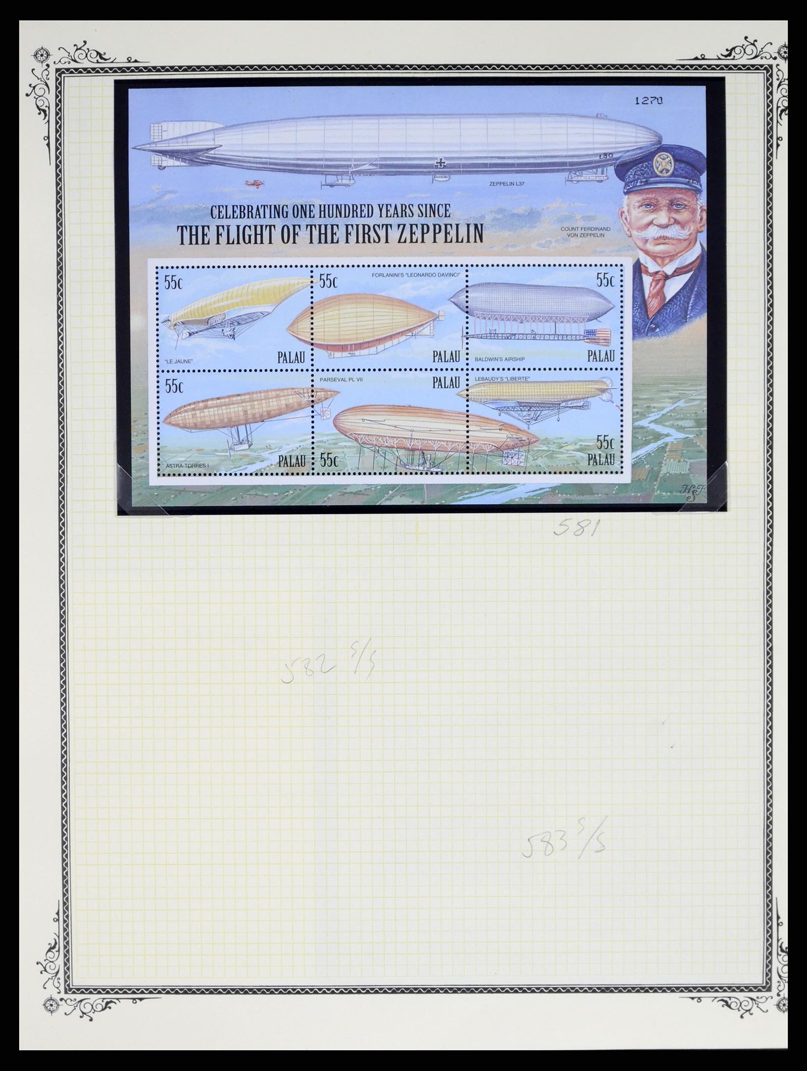 37728 265 - Postzegelverzameling 37728 Motief luchtpost 1930-2000.
