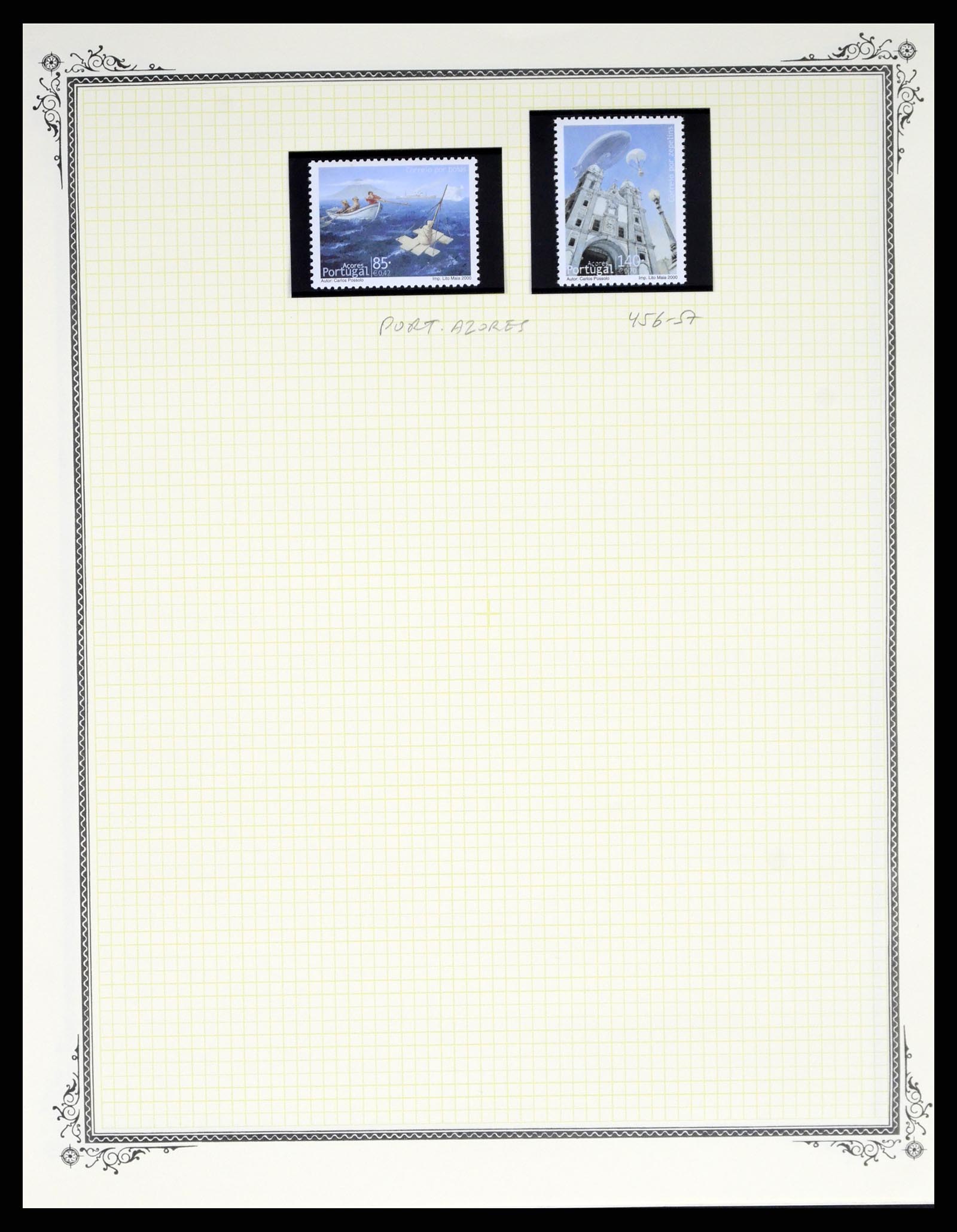 37728 278 - Postzegelverzameling 37728 Motief luchtpost 1930-2000.