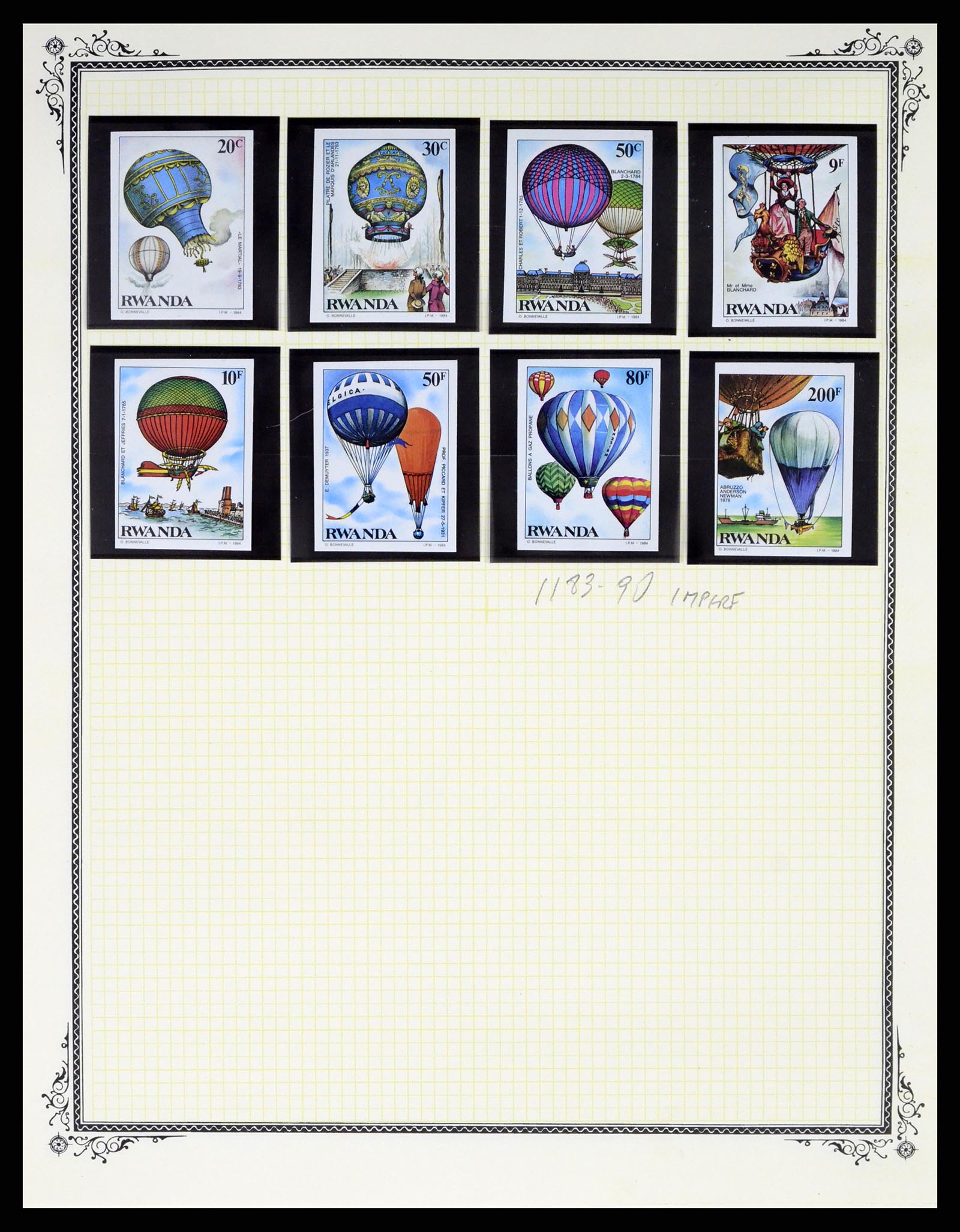 37728 279 - Postzegelverzameling 37728 Motief luchtpost 1930-2000.