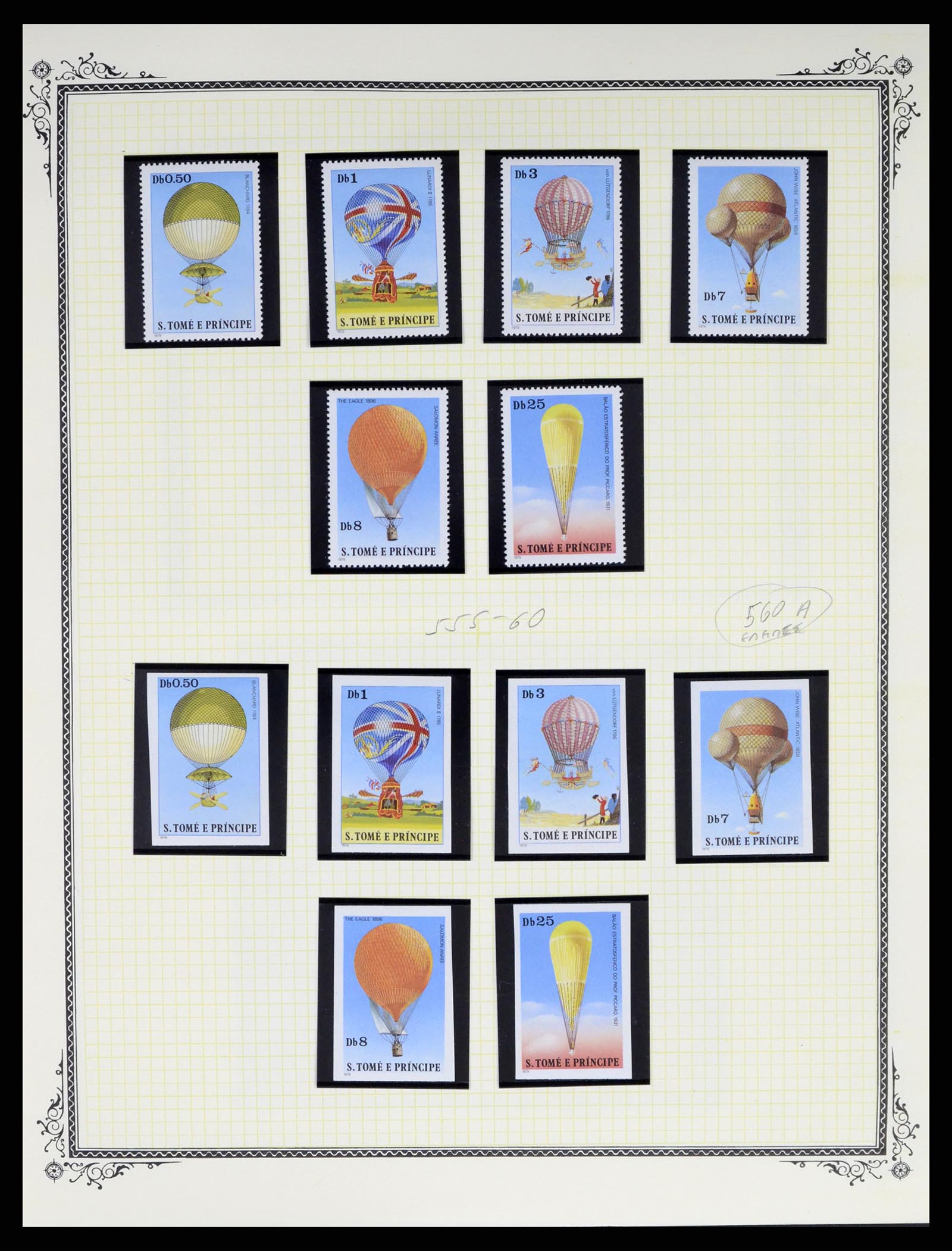 37728 289 - Postzegelverzameling 37728 Motief luchtpost 1930-2000.
