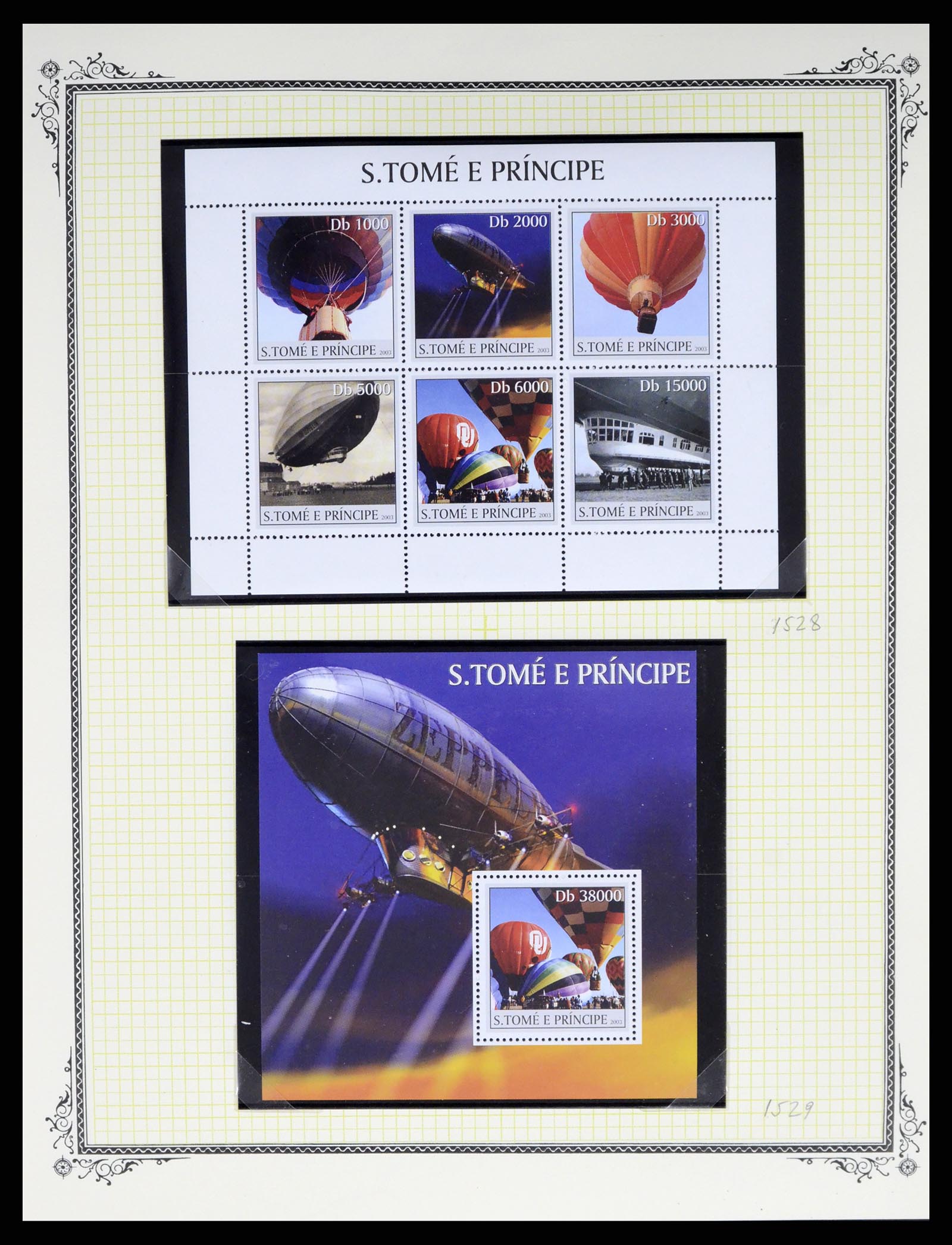 37728 290 - Postzegelverzameling 37728 Motief luchtpost 1930-2000.