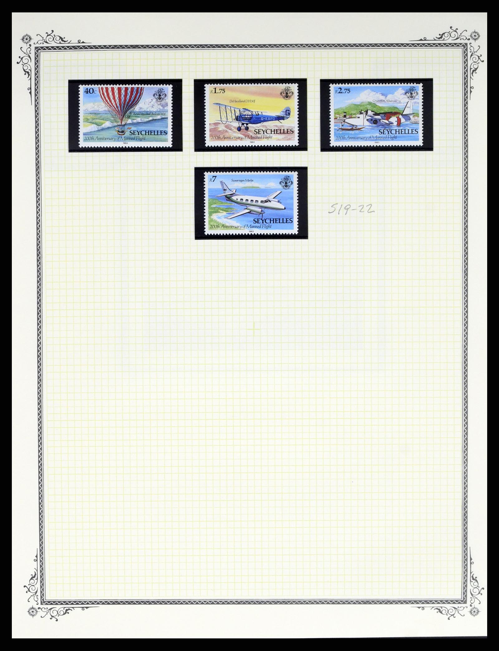 37728 300 - Postzegelverzameling 37728 Motief luchtpost 1930-2000.