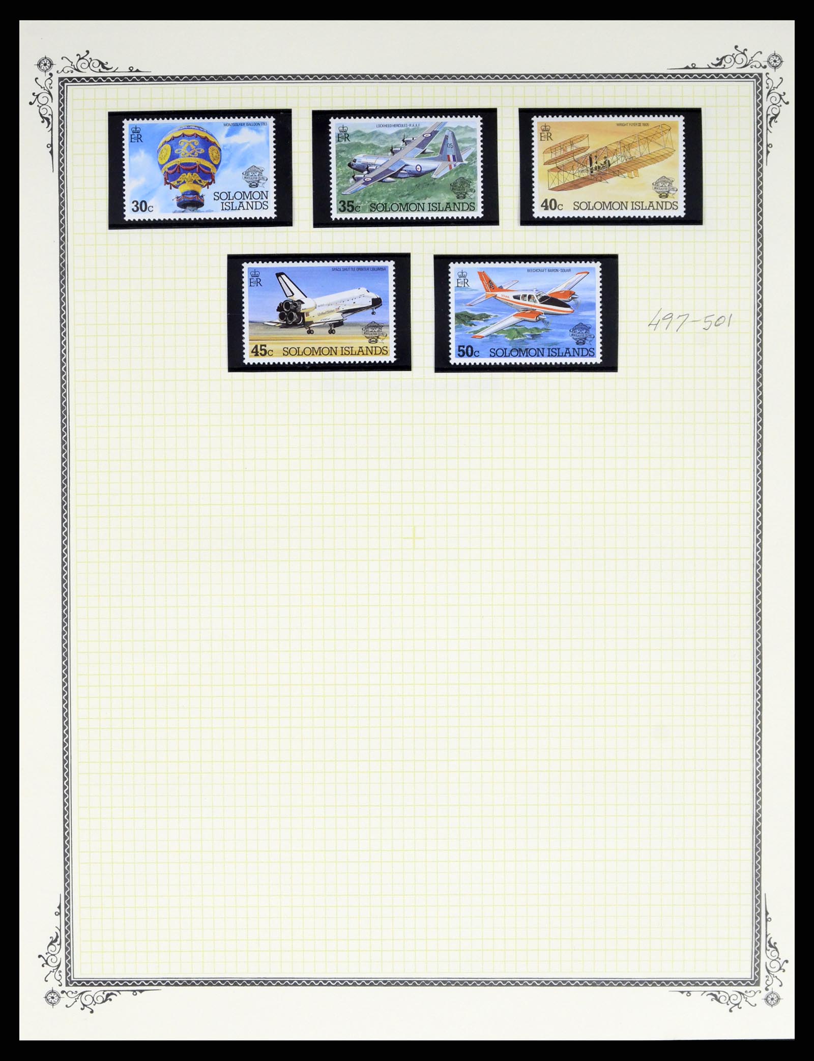 37728 304 - Postzegelverzameling 37728 Motief luchtpost 1930-2000.