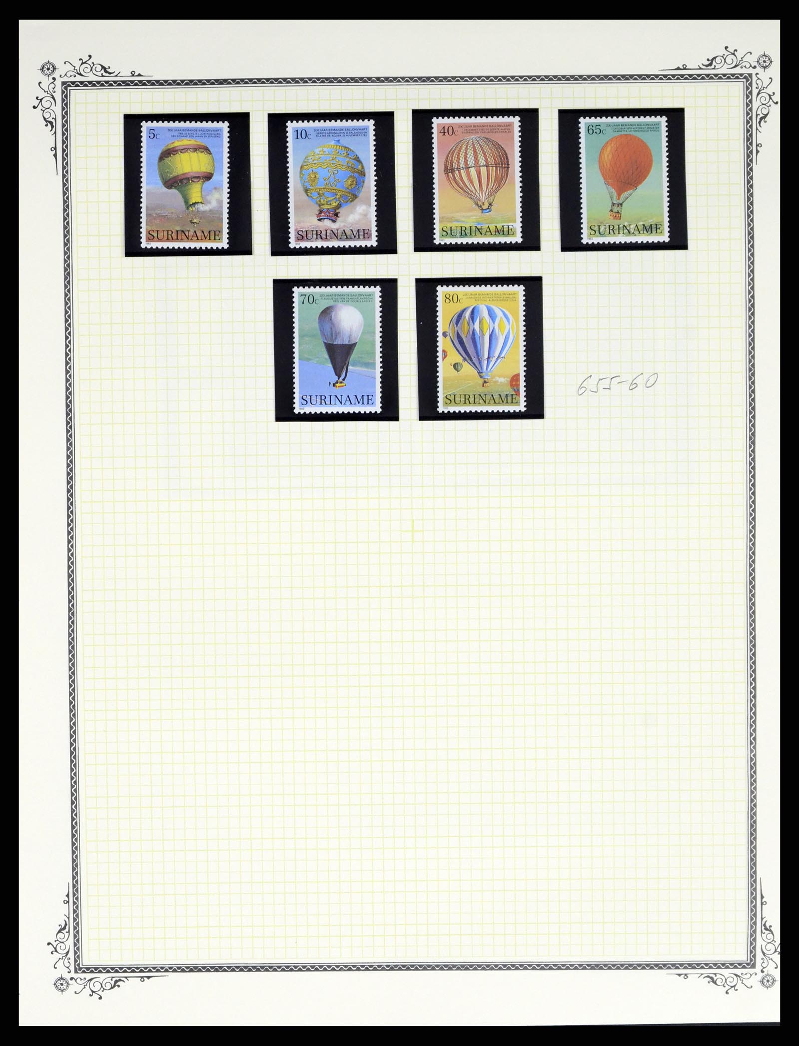 37728 308 - Postzegelverzameling 37728 Motief luchtpost 1930-2000.