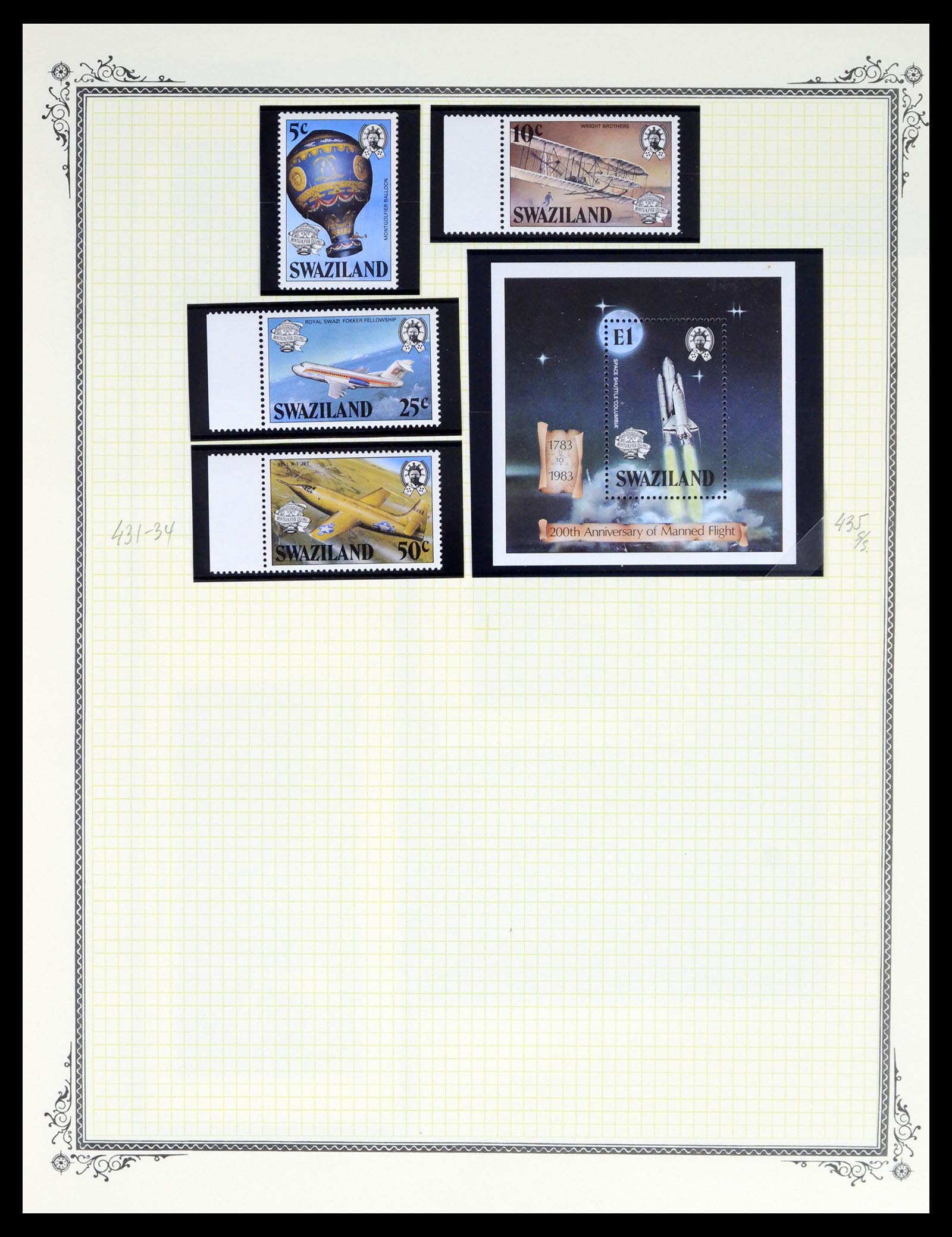 37728 309 - Postzegelverzameling 37728 Motief luchtpost 1930-2000.