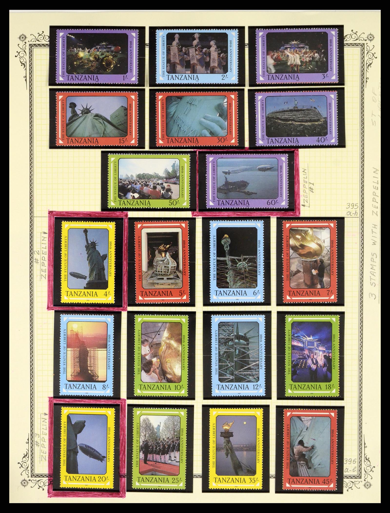 37728 313 - Postzegelverzameling 37728 Motief luchtpost 1930-2000.