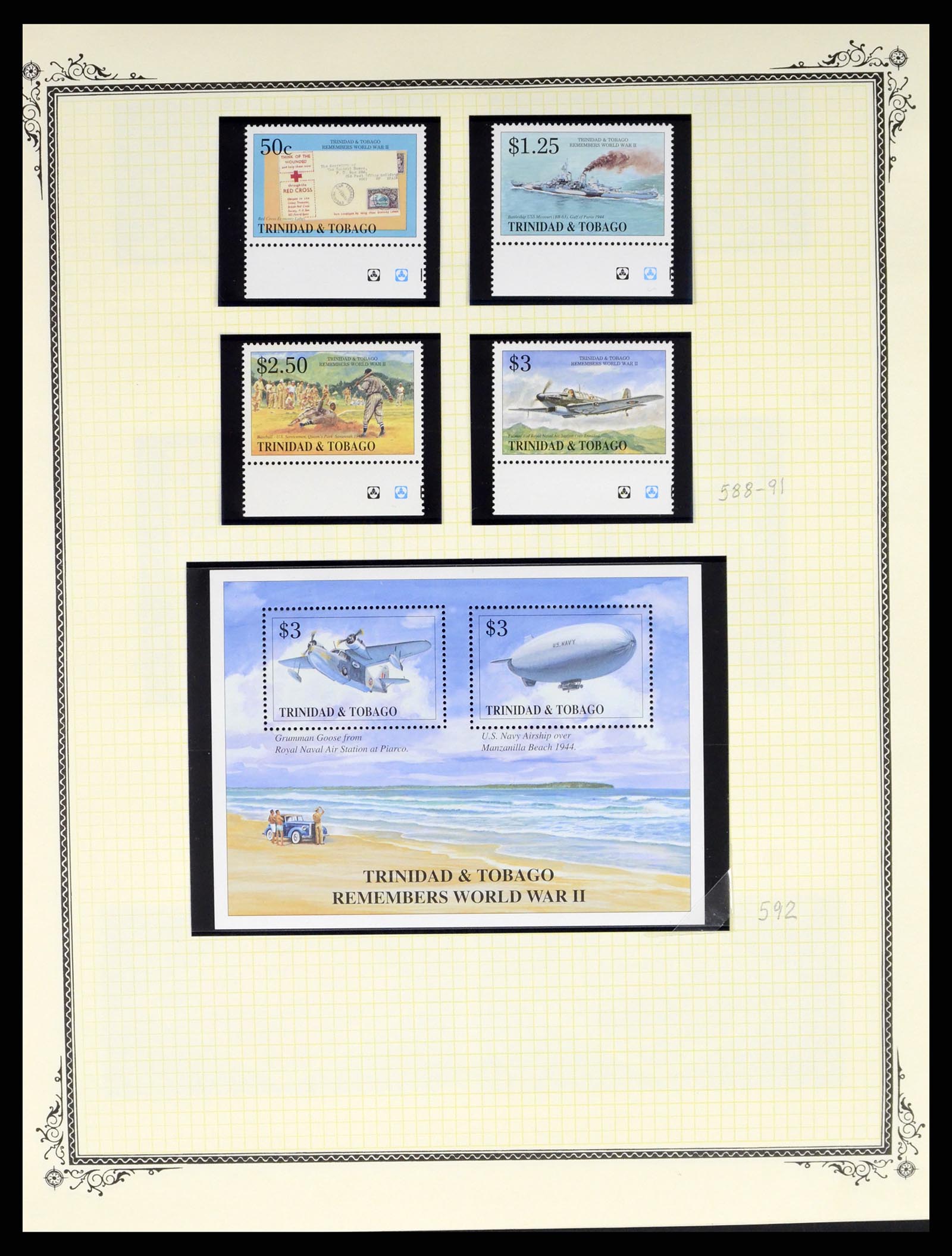 37728 318 - Postzegelverzameling 37728 Motief luchtpost 1930-2000.