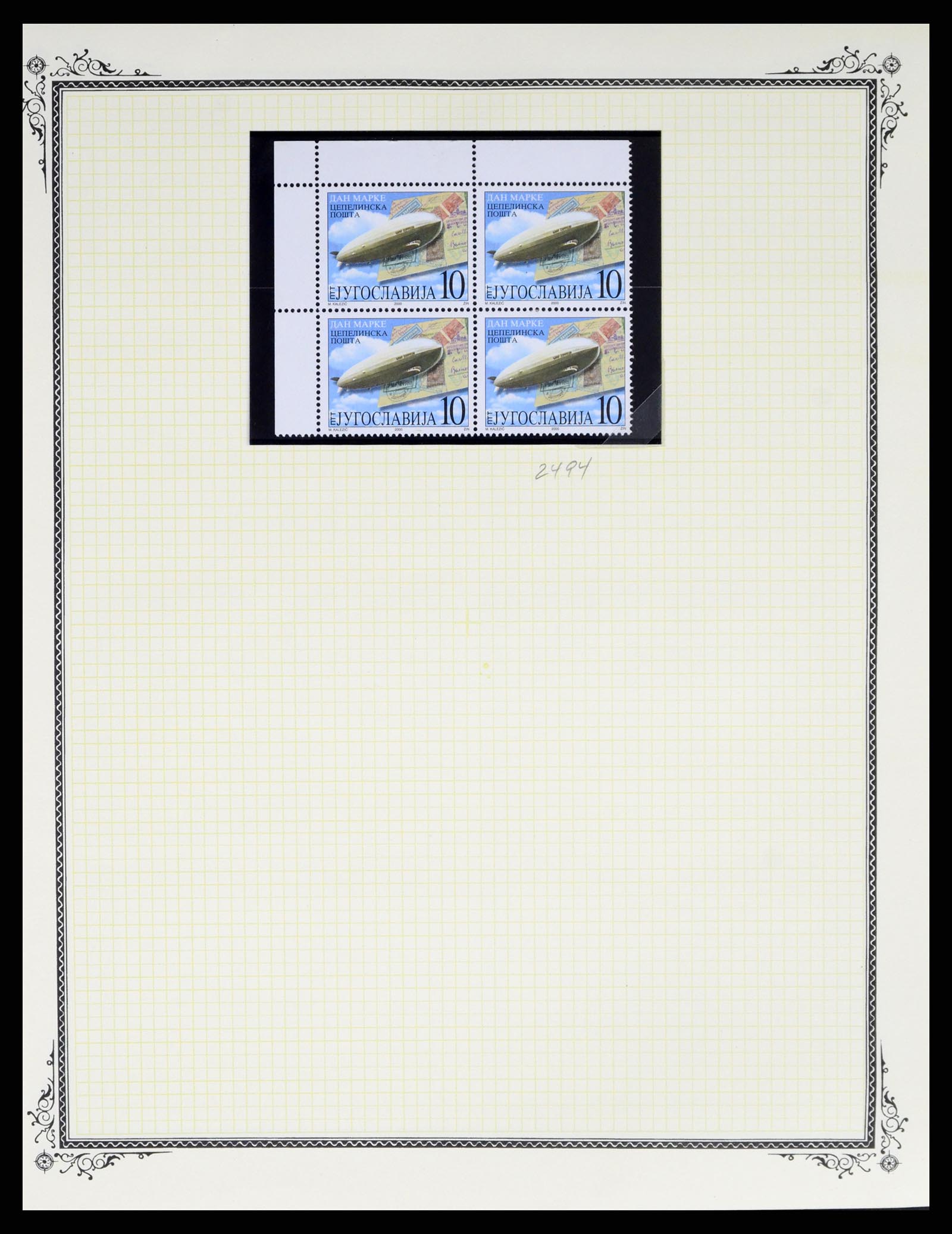 37728 336 - Postzegelverzameling 37728 Motief luchtpost 1930-2000.